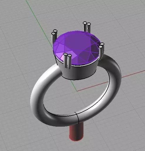 CG365 ring 3D print model_0