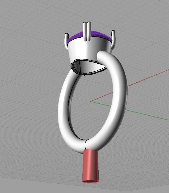 CG365 ring 3D print model_3