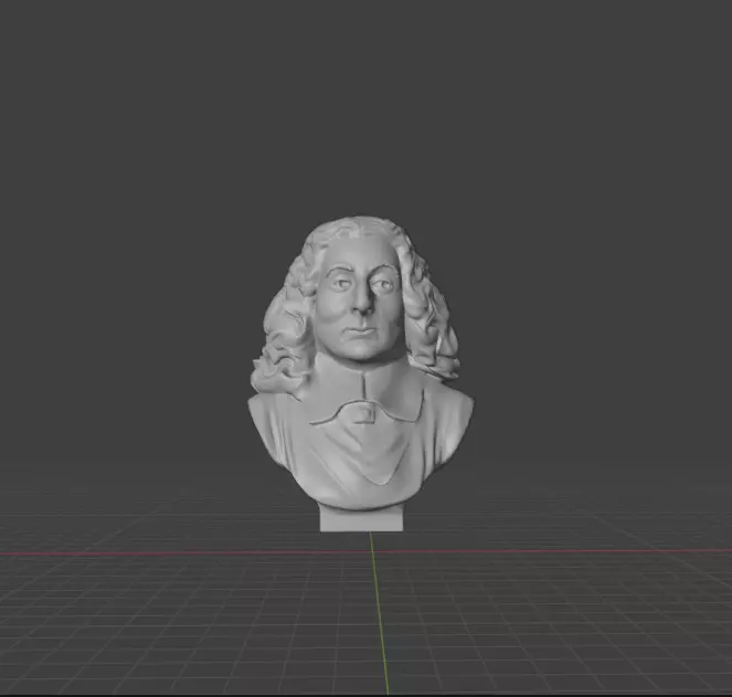 Blaise Pascal 3D print model