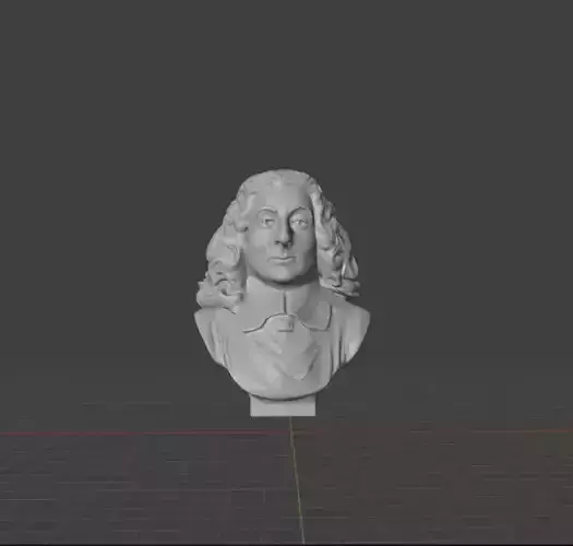 Blaise Pascal 3D print model