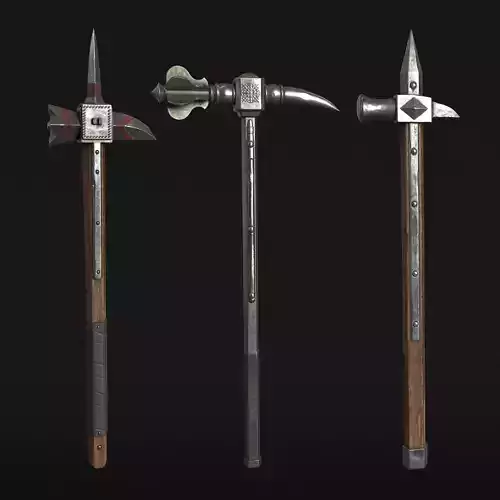 Medieval War Hammer - PBR Asset