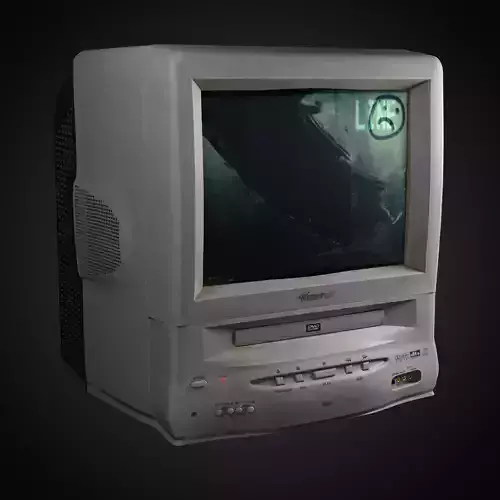 Memorex Tv DVD combo 3D model