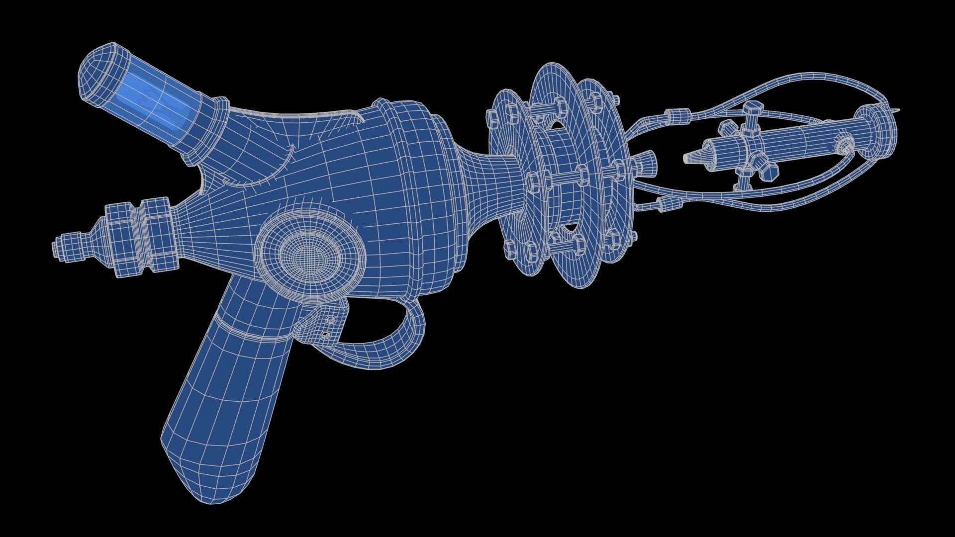 Fantasy Gun 08 3D model_26