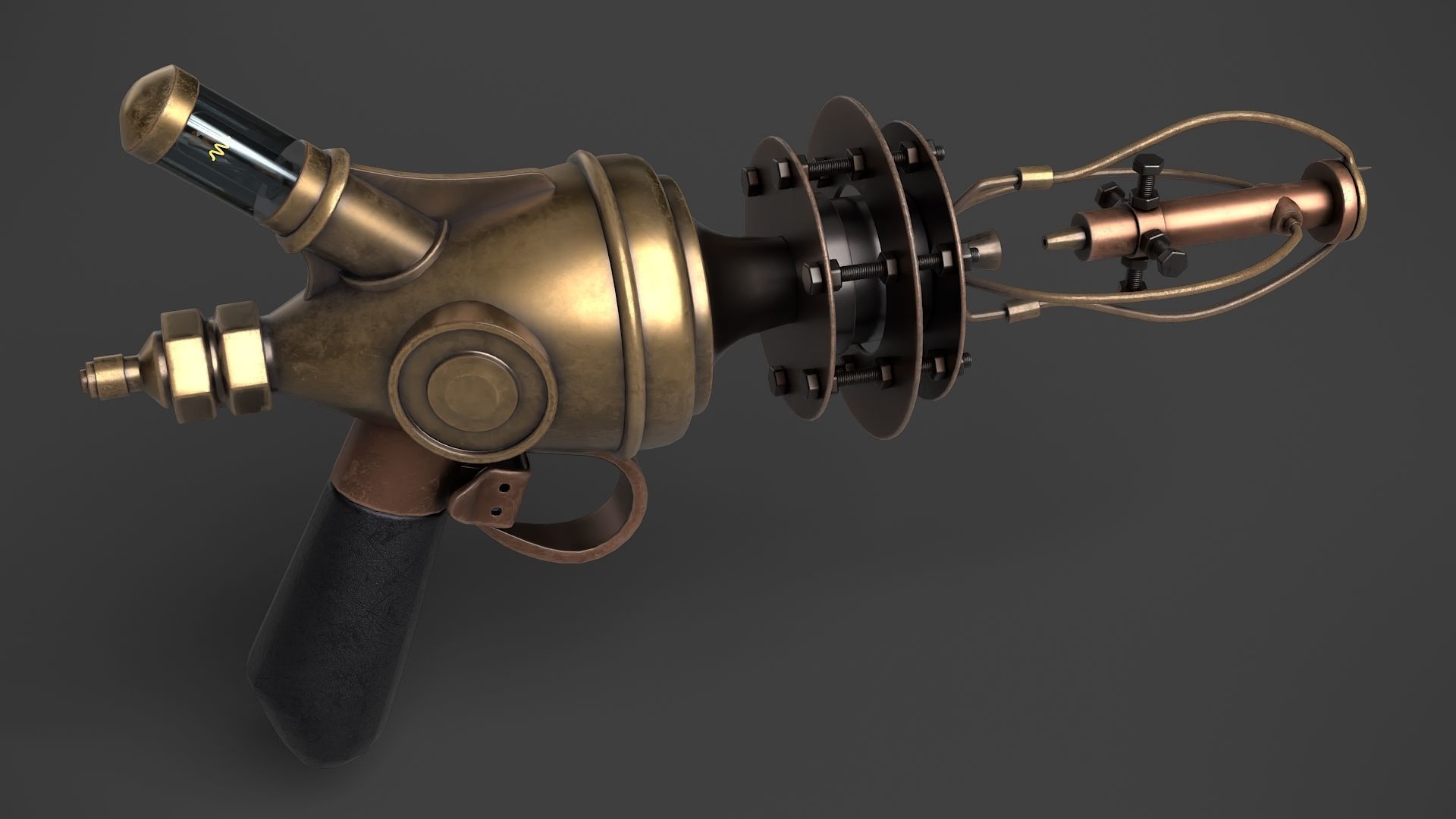Fantasy Gun 08 3D model_6