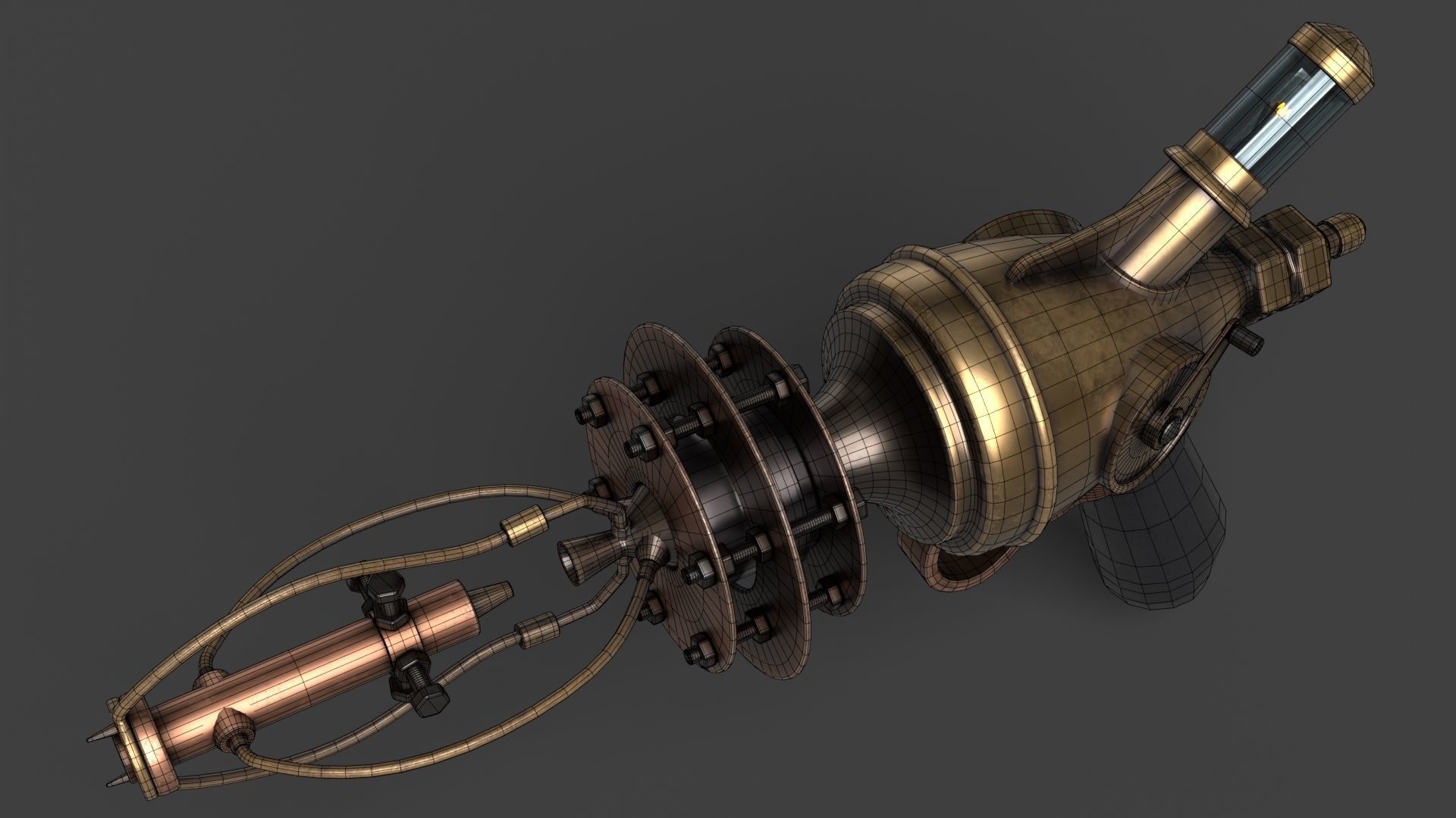 Fantasy Gun 08 3D model_15