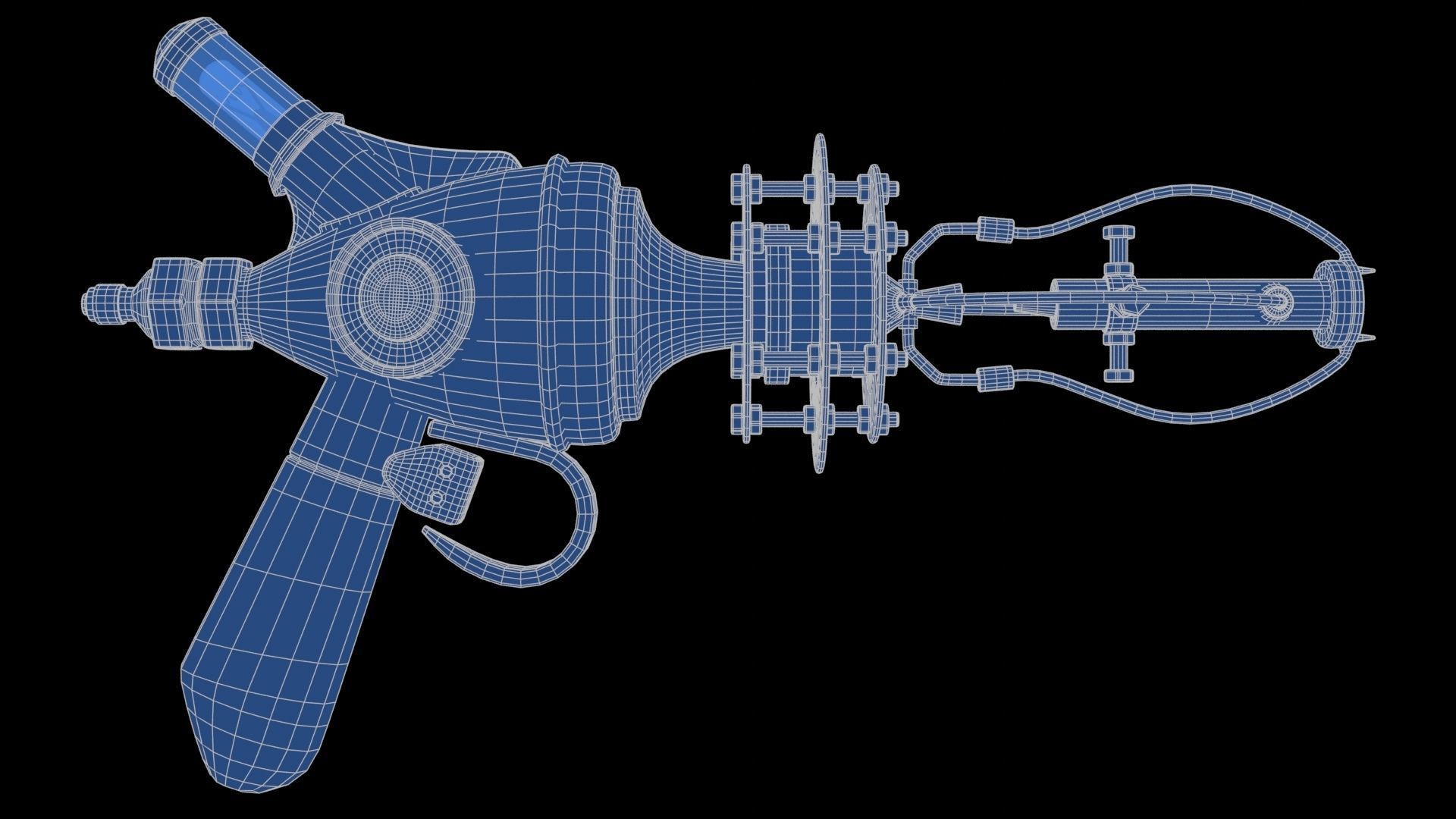 Fantasy Gun 08 3D model_29