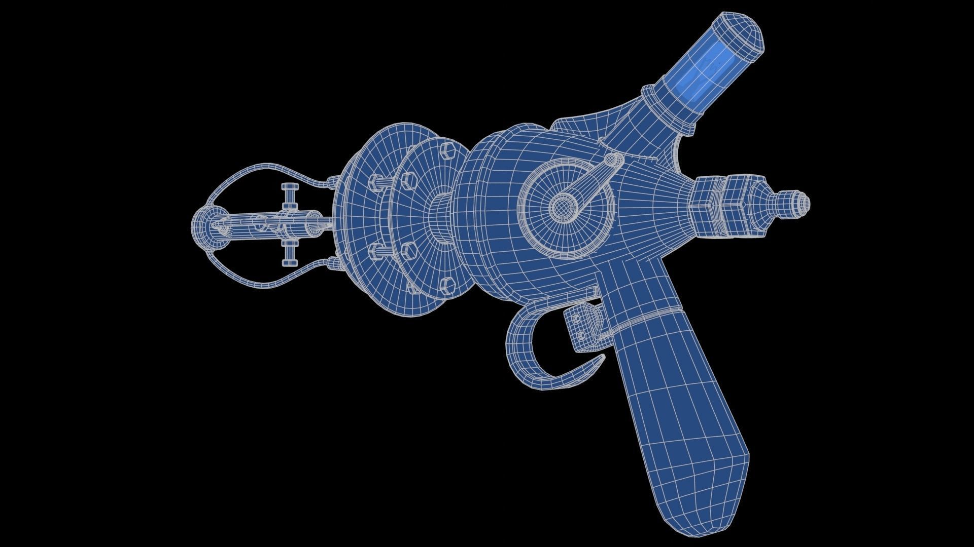 Fantasy Gun 08 3D model_22