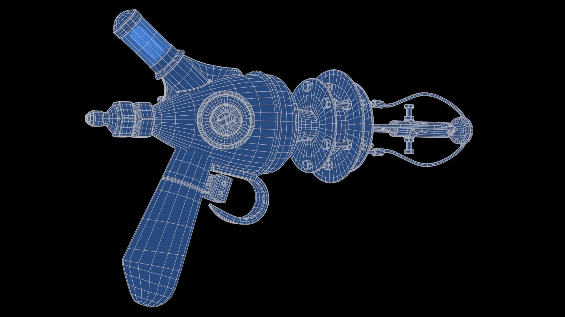 Fantasy Gun 08 3D model_23