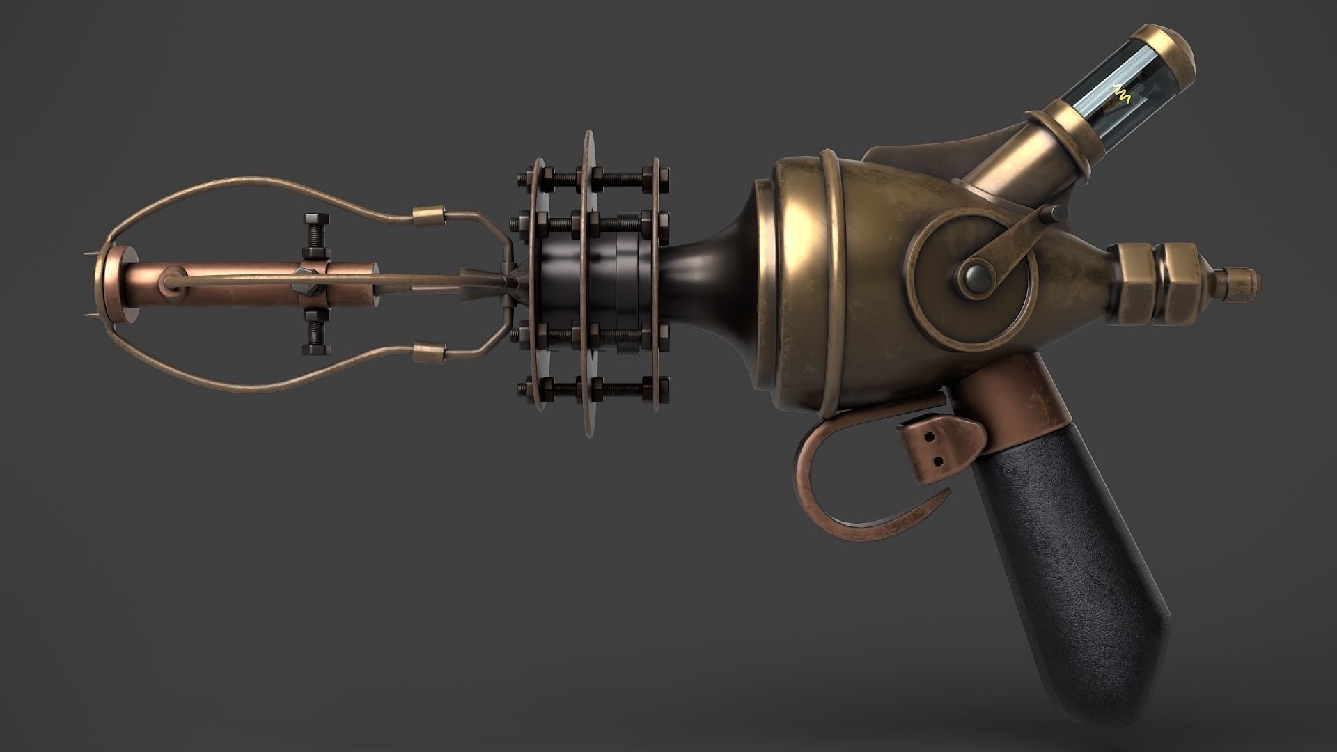 Fantasy Gun 08 3D model_8