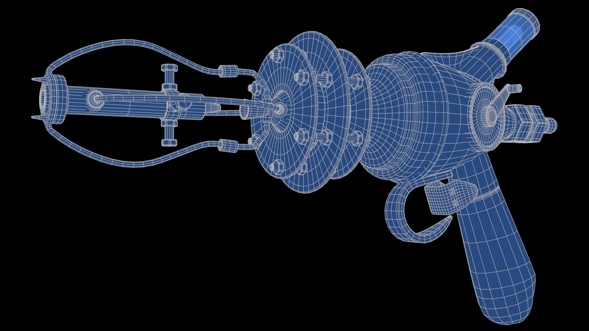 Fantasy Gun 08 3D model_20