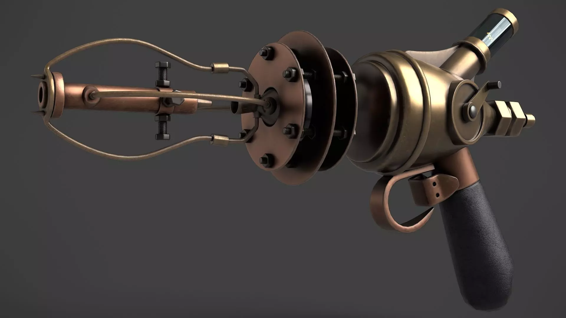 Fantasy Gun 08 3D model_0