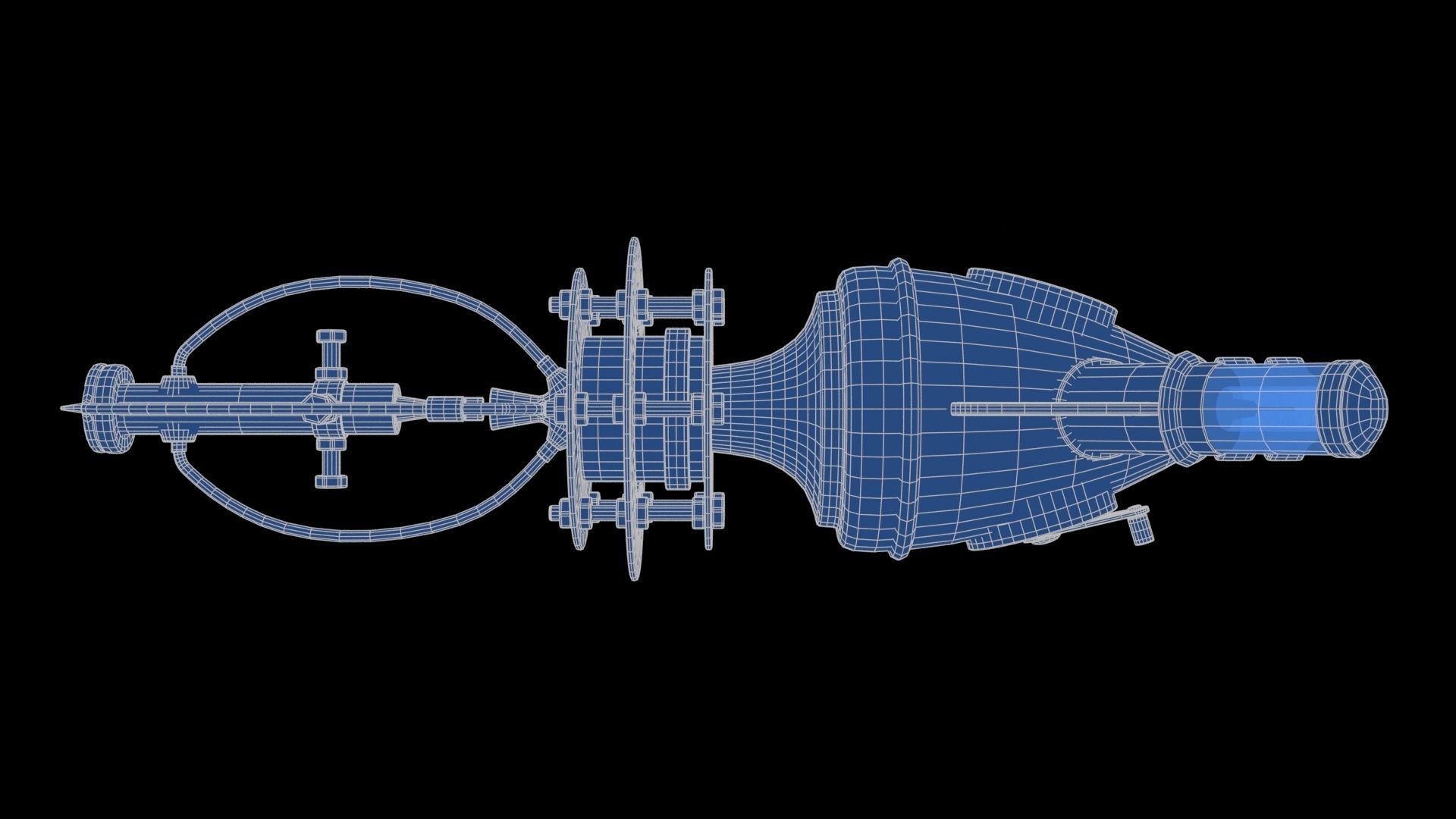 Fantasy Gun 08 3D model_27