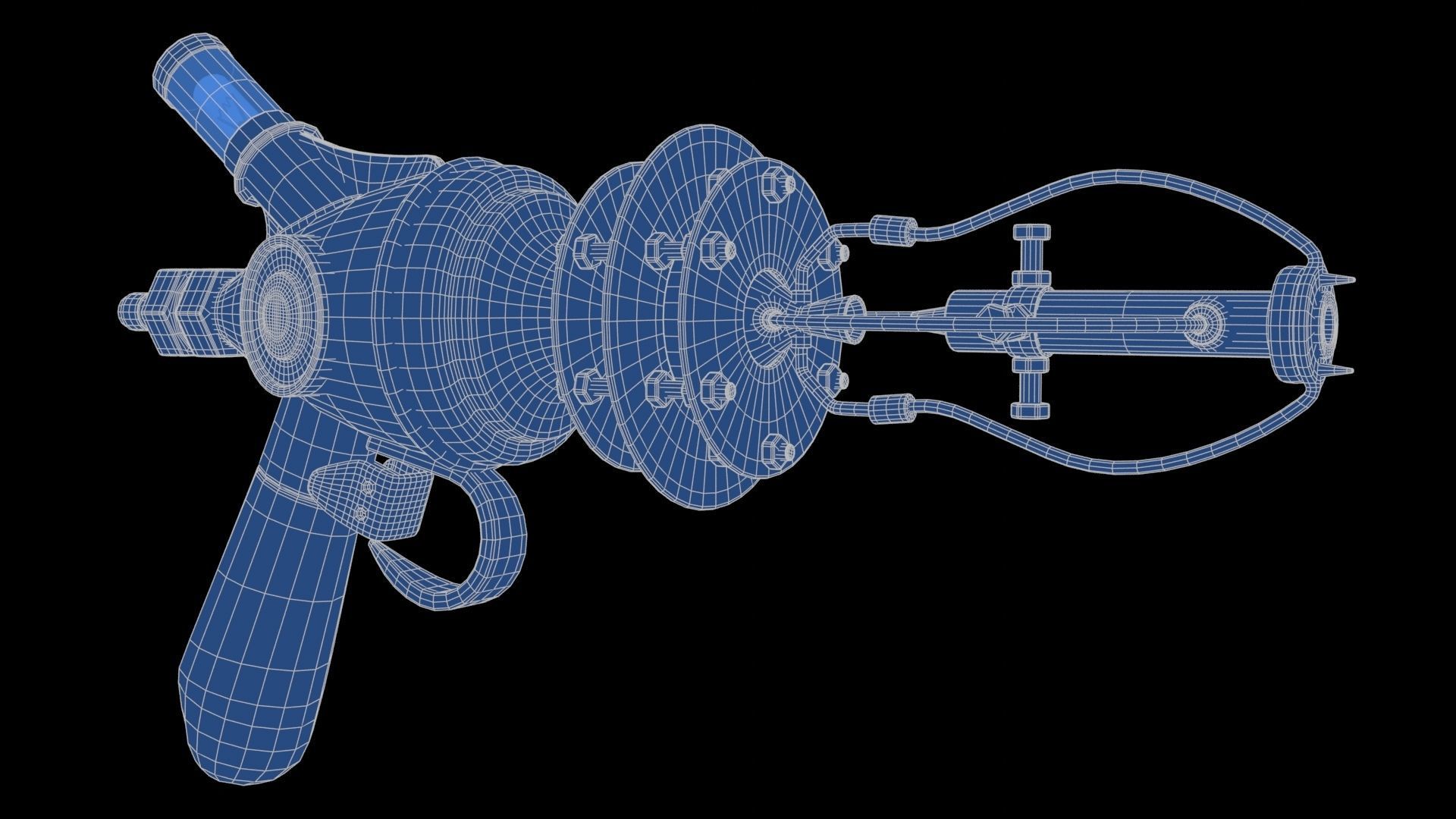 Fantasy Gun 08 3D model_21