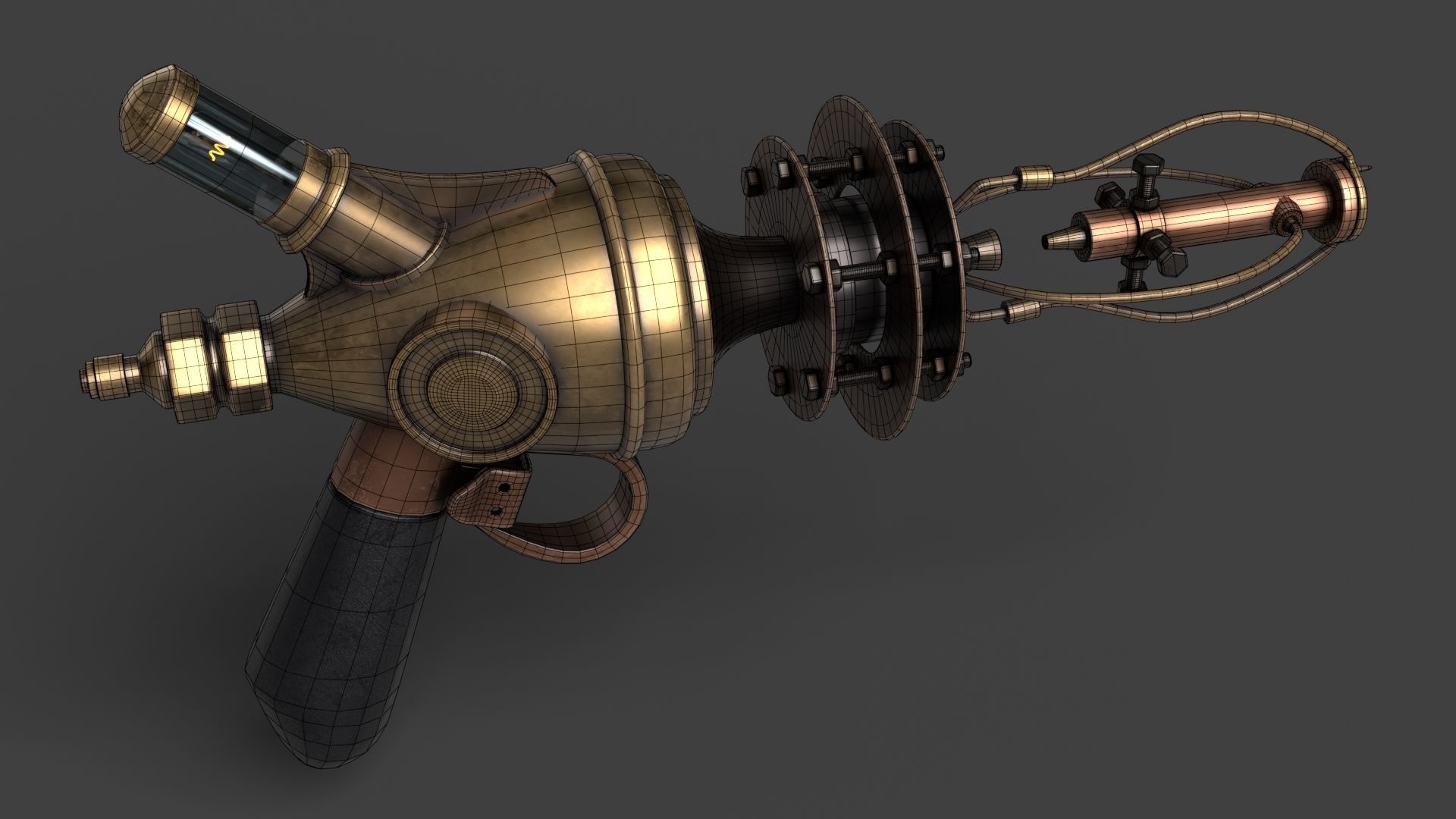 Fantasy Gun 08 3D model_16