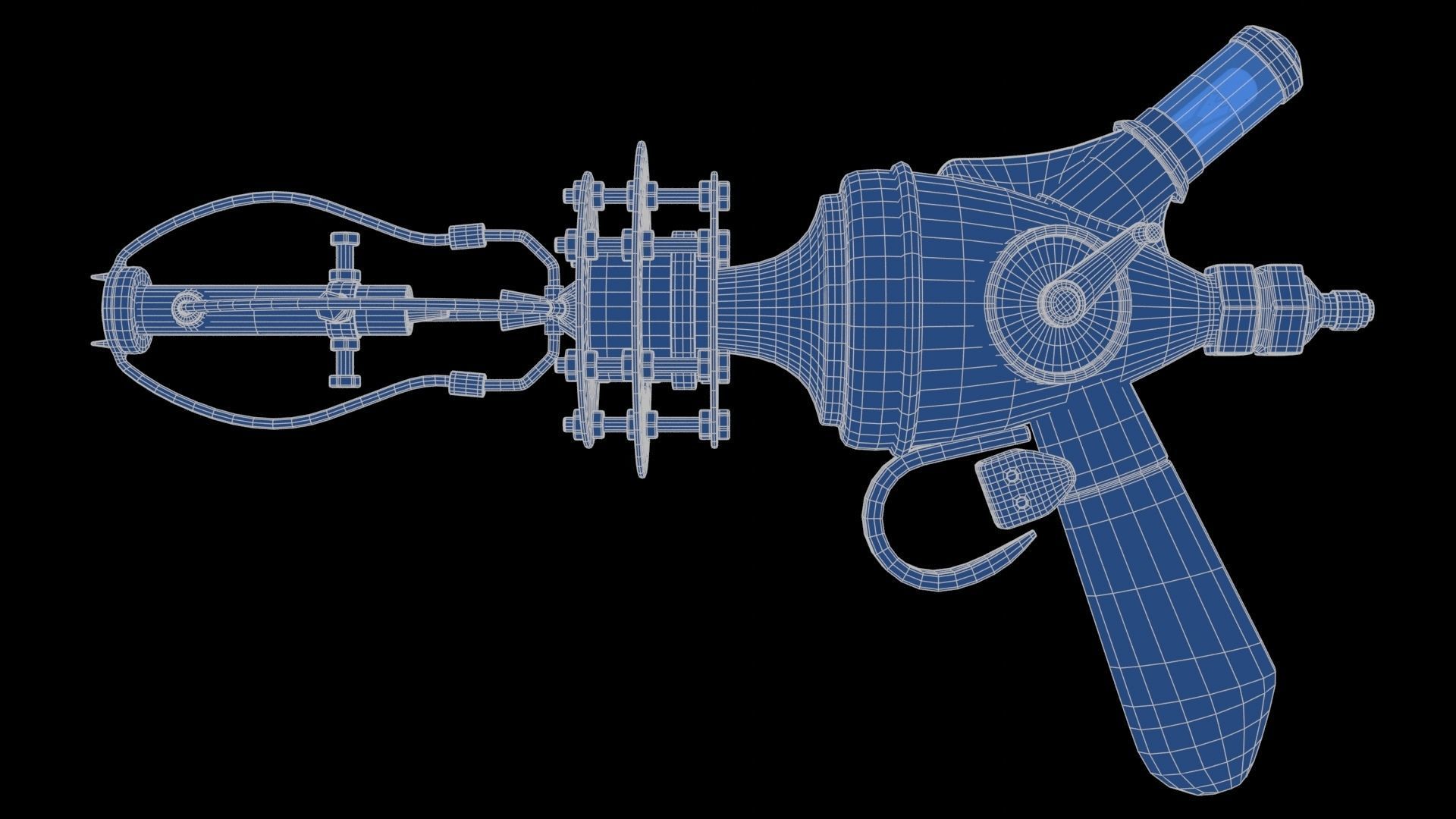 Fantasy Gun 08 3D model_28