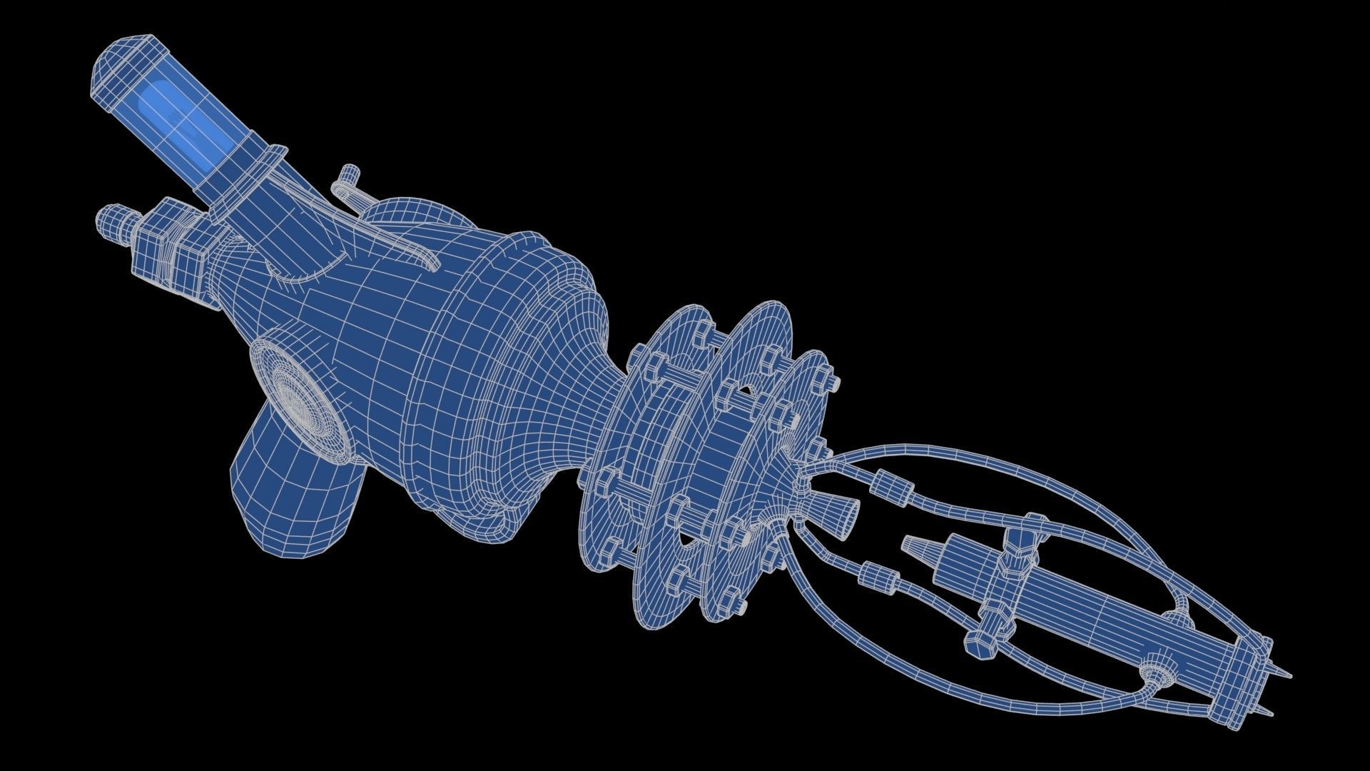 Fantasy Gun 08 3D model_24