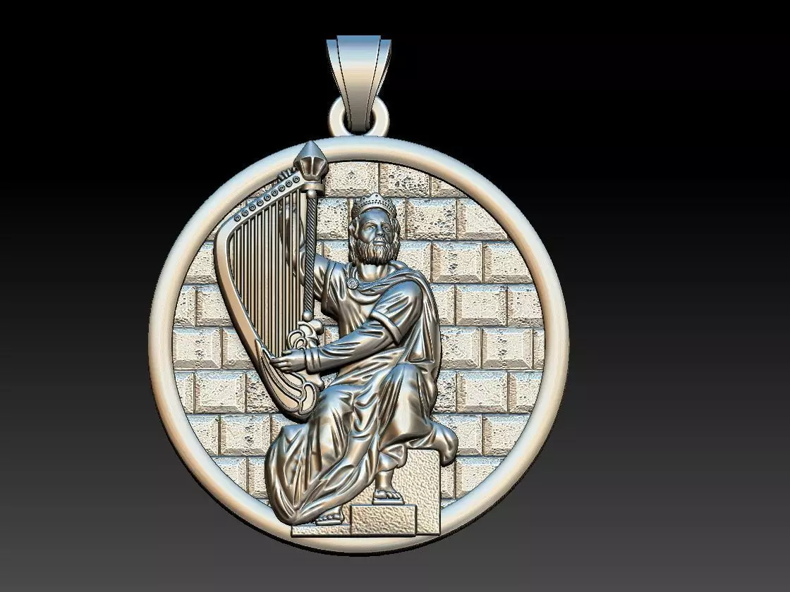 King David of Jerusalem 3D print model