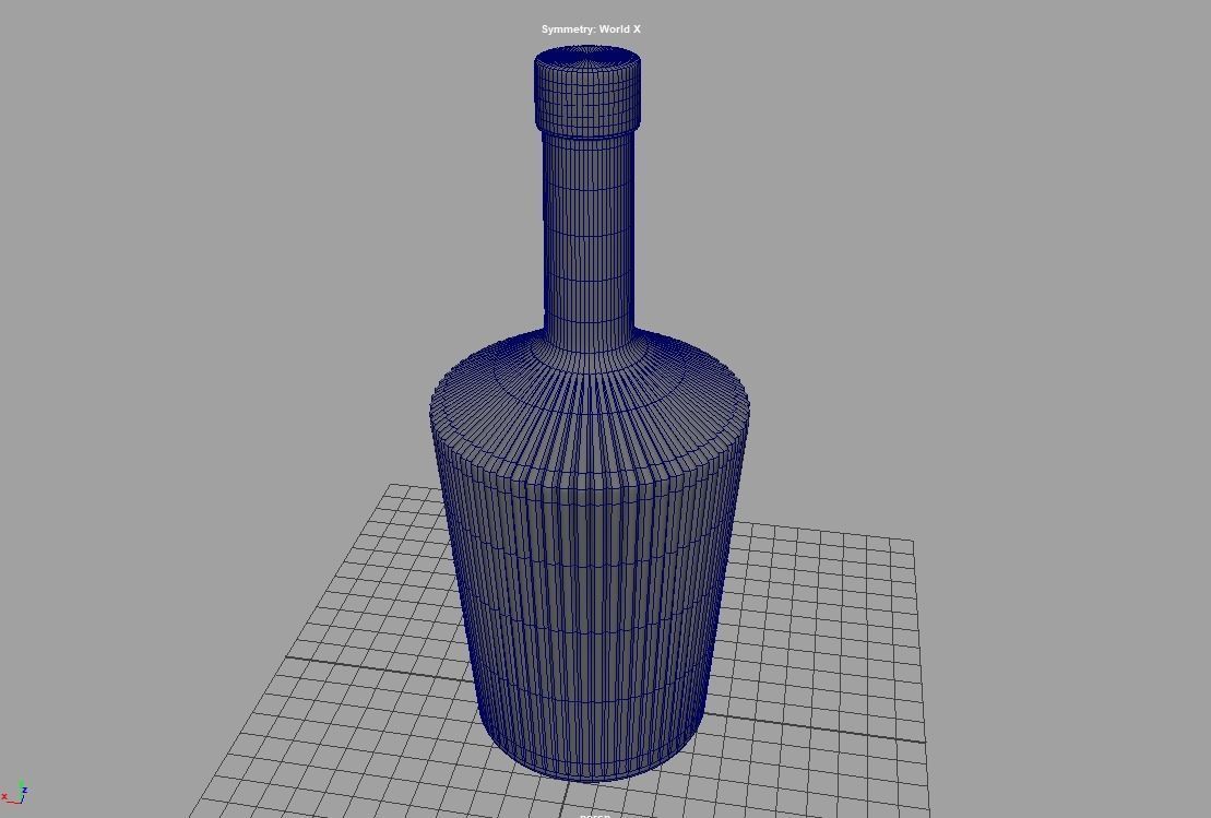 House Hold Series - 49 Unique 3D Bottles - 8th Batch Low-poly 3D model_10