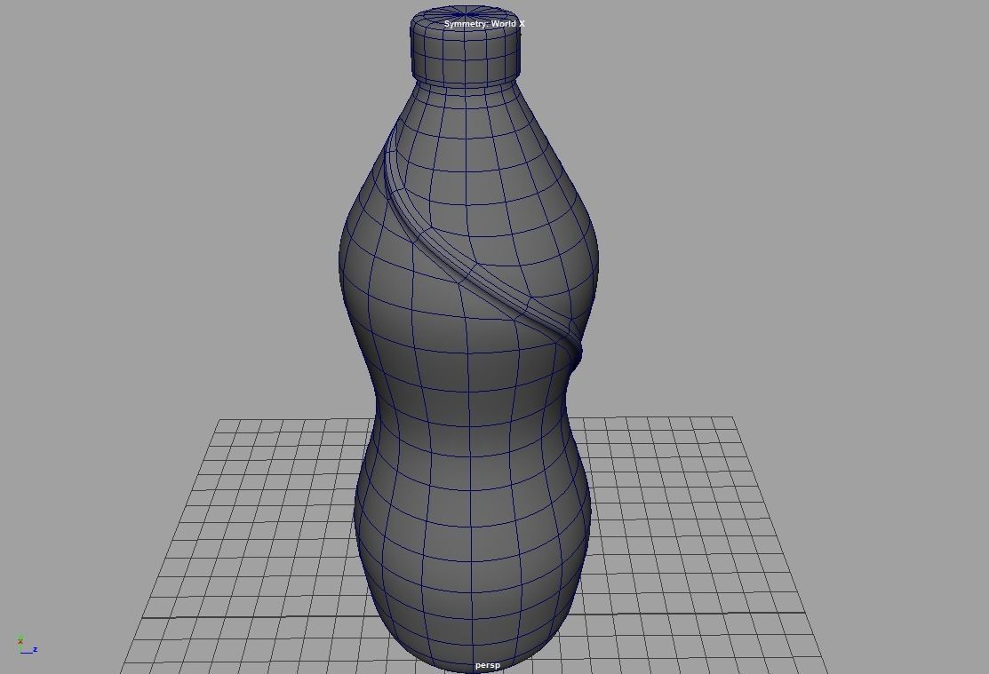 House Hold Series - 49 Unique 3D Bottles - 8th Batch Low-poly 3D model_9