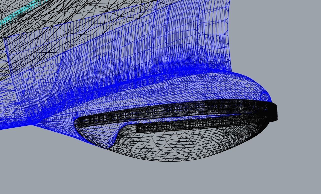 TICONDEROGA CLASS GUIDED MISSLE CRUISER 3D PRINT READY 3D print model_17