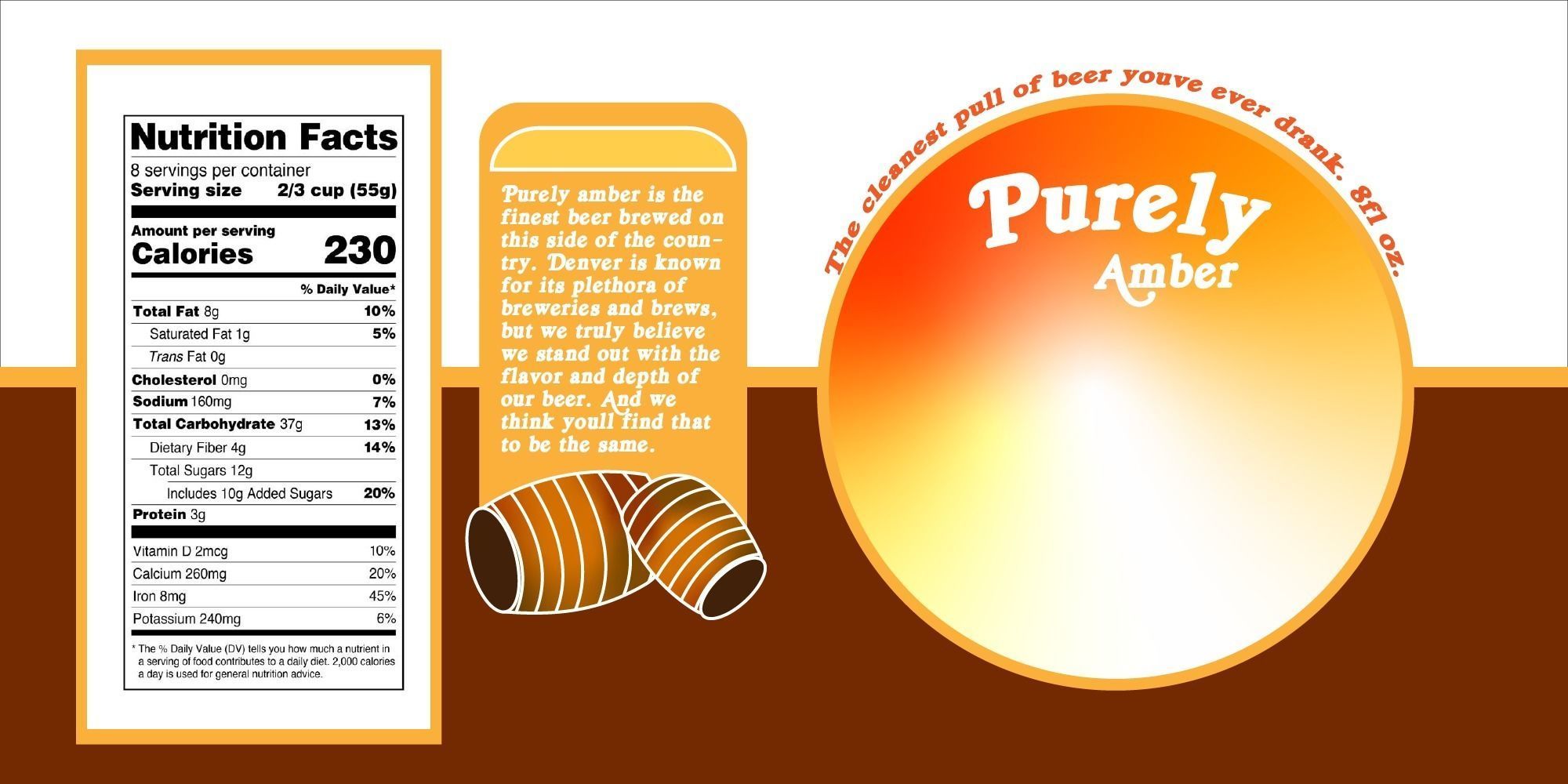 Brown Bottle Free low-poly 3D model_8