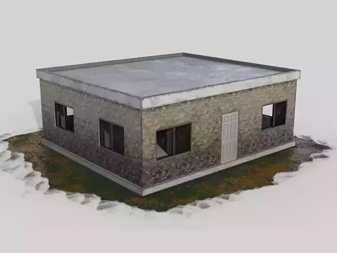 3D Low poly game asset Home