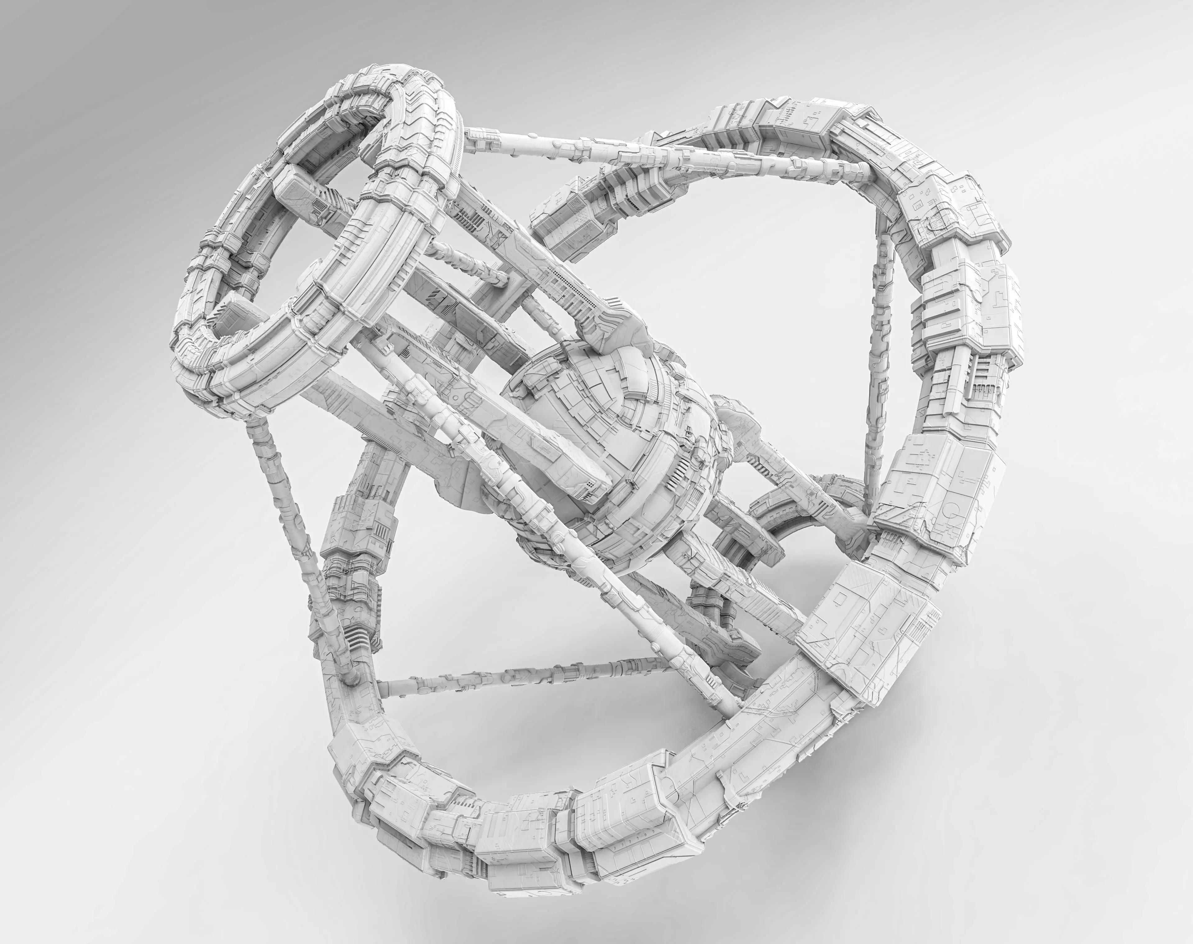 space equipment node 00154 3D model