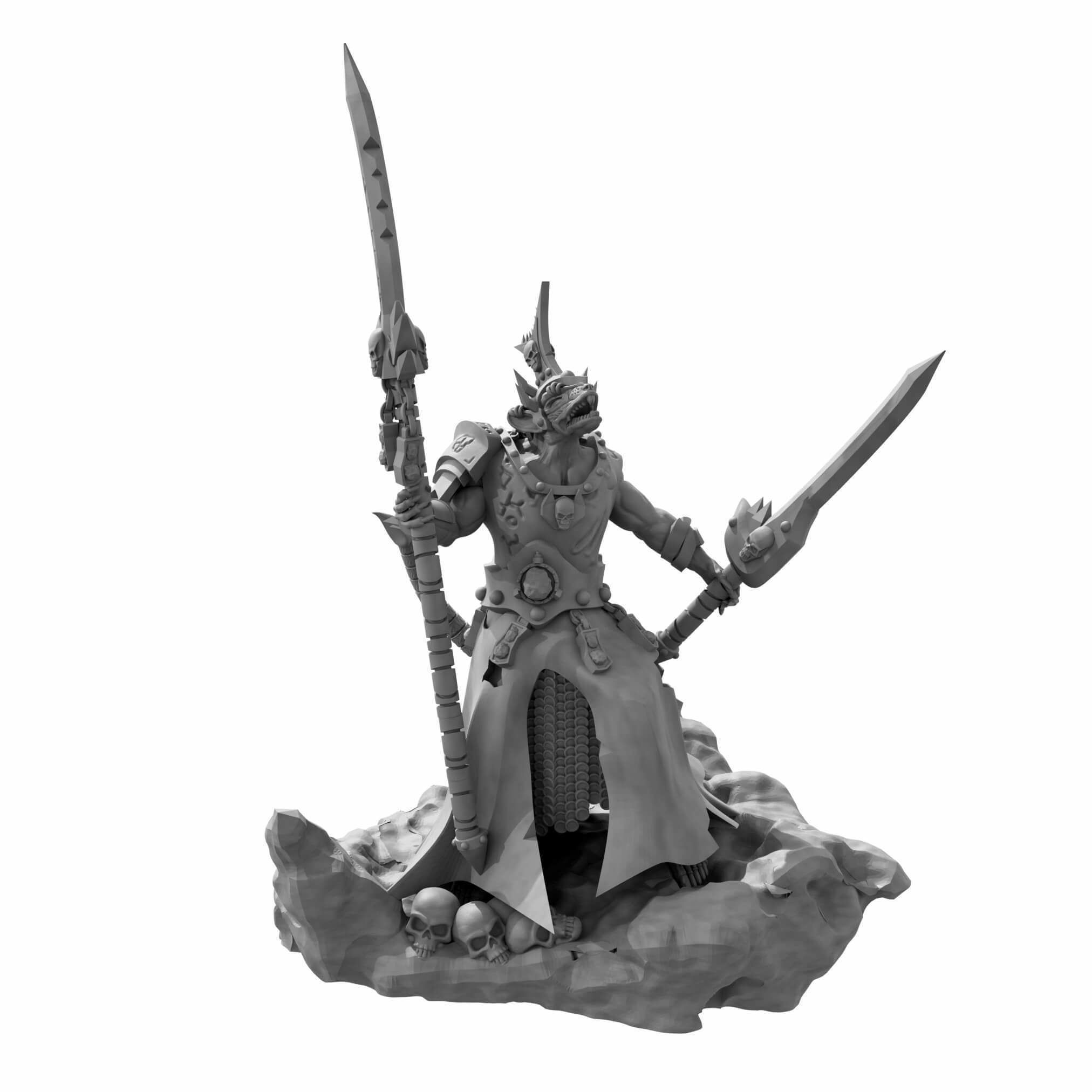 Free Sample Lord Of Rats Rat Swarms Miniature Free 3D print model_8