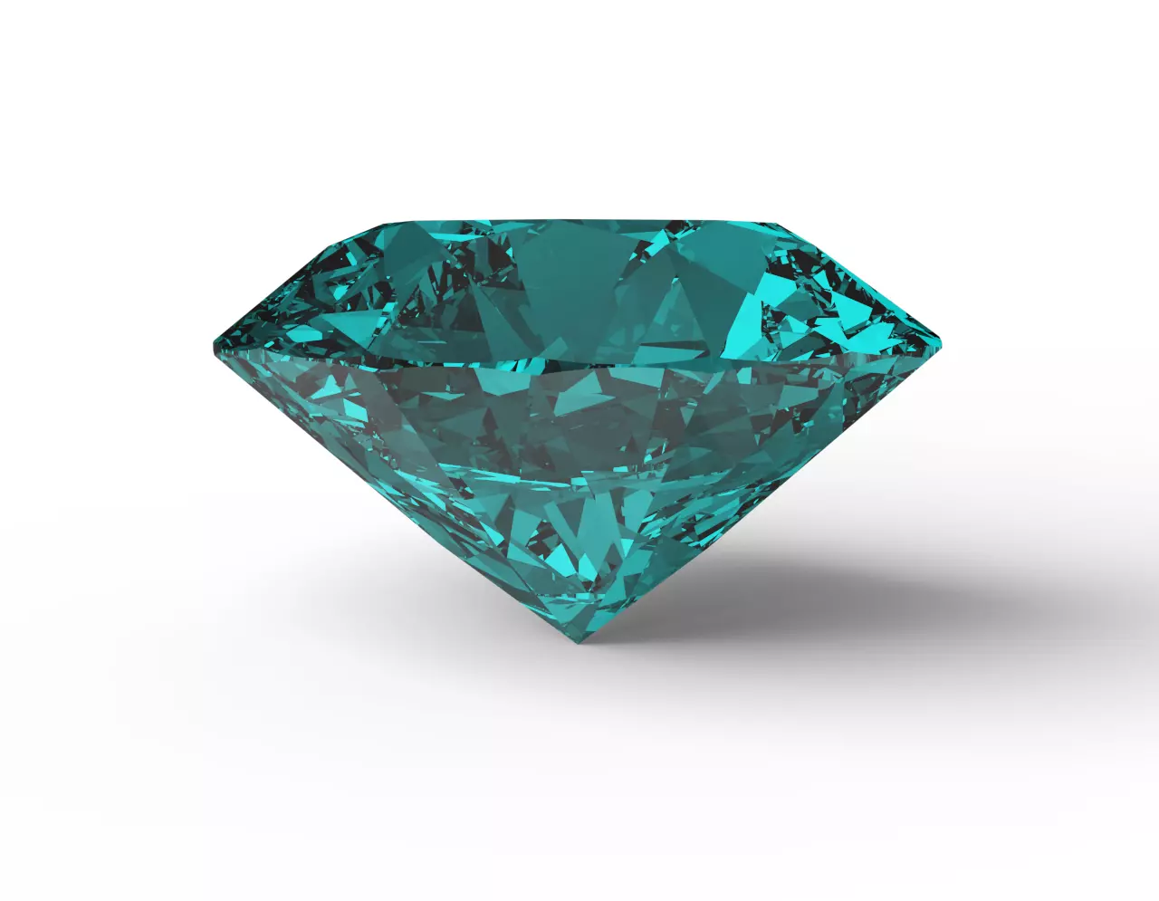 Diamond turquoise 3D print model