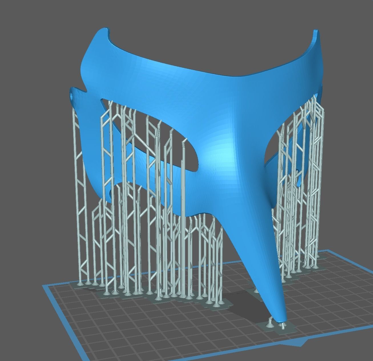 Persona Crow Mask 3D print model_3