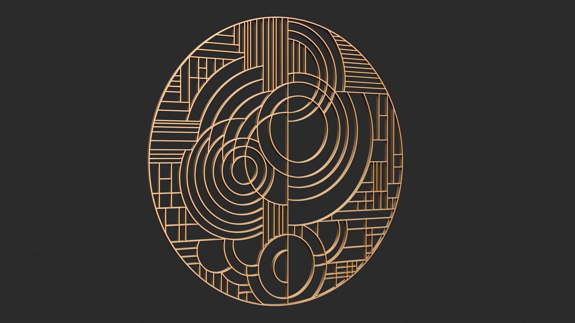 Decorative Panel 2 3D model_23