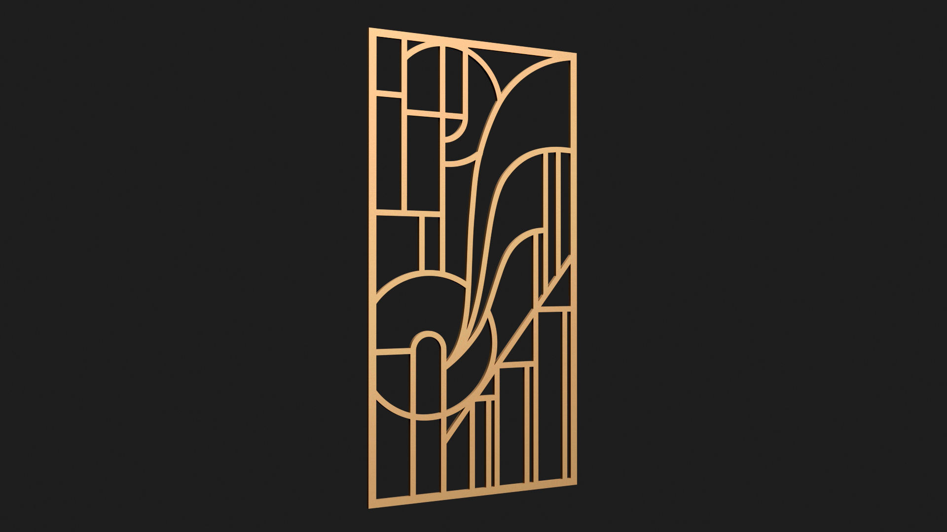 Decorative Panel 2 3D model_10