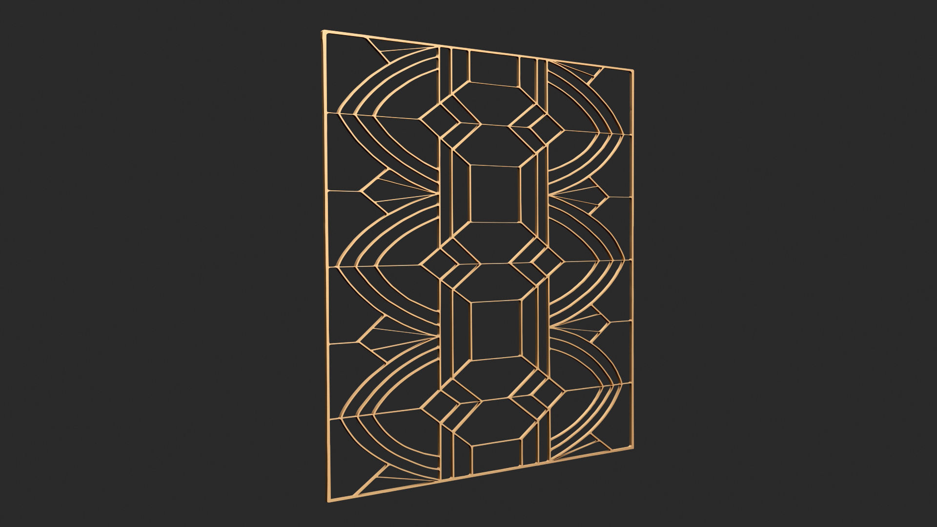 Decorative Panel 2 3D model_4