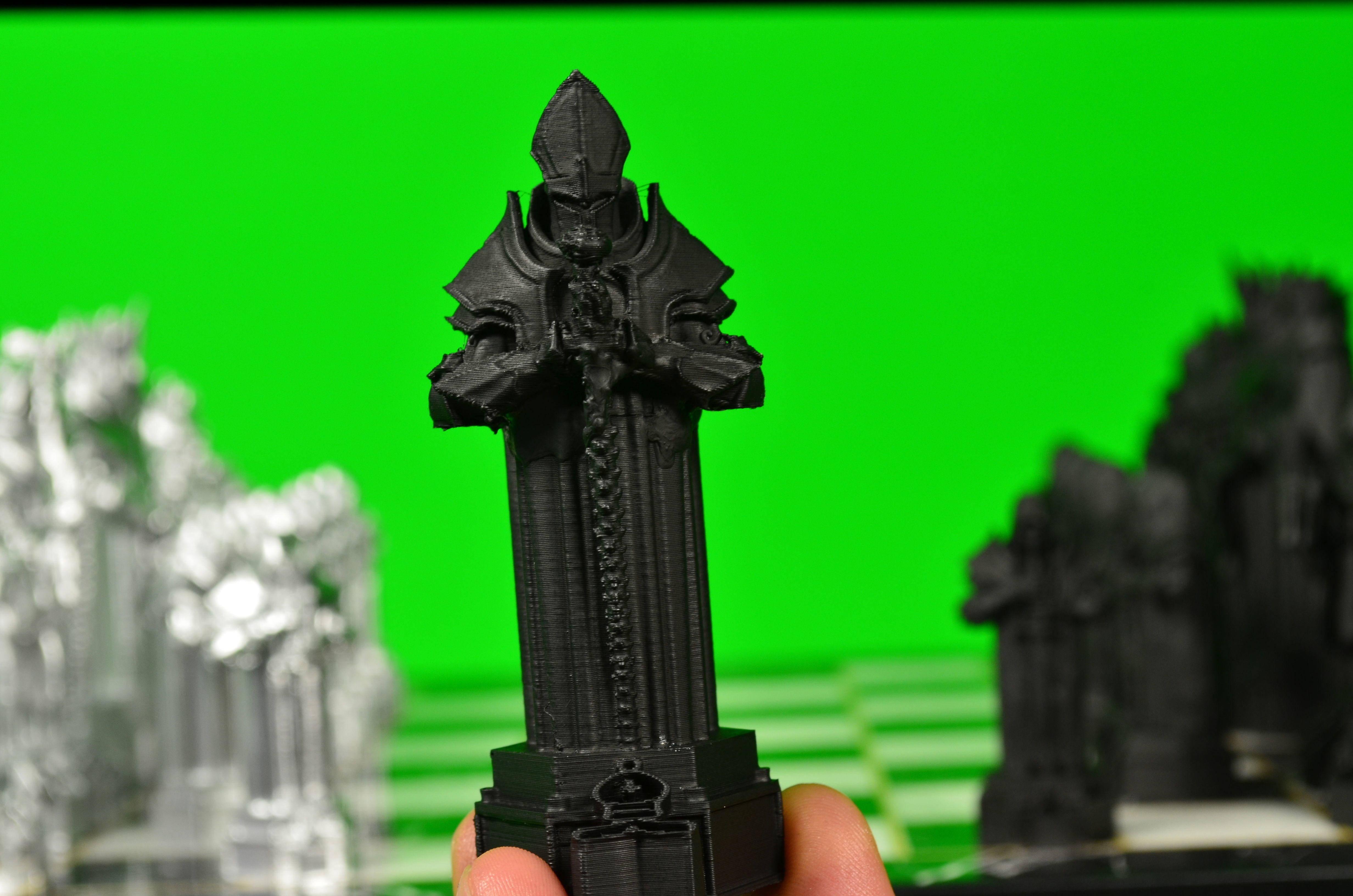 Warrior Knights Chess Set - Special Design  3D print model_17