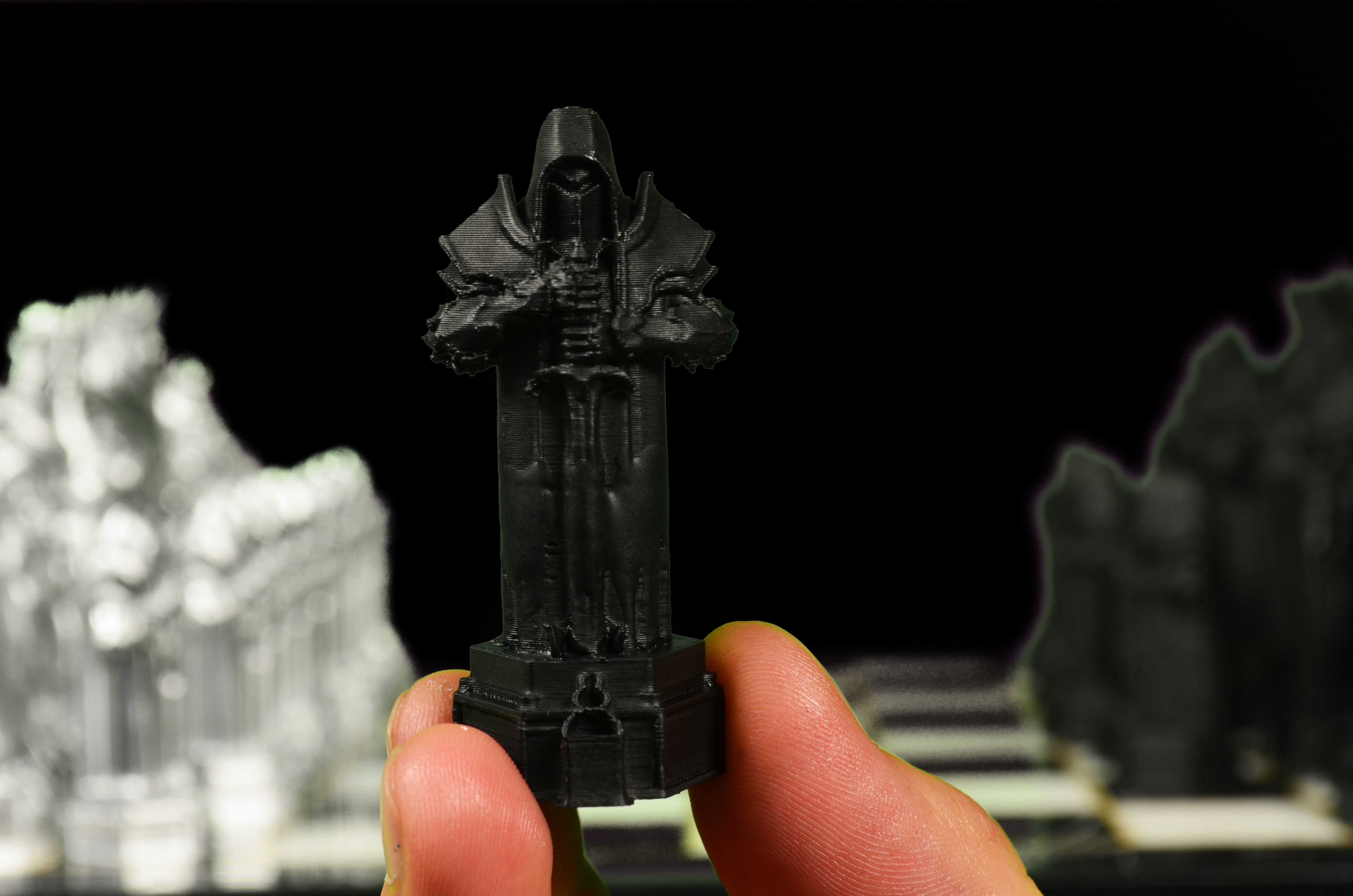 Warrior Knights Chess Set - Special Design  3D print model_9