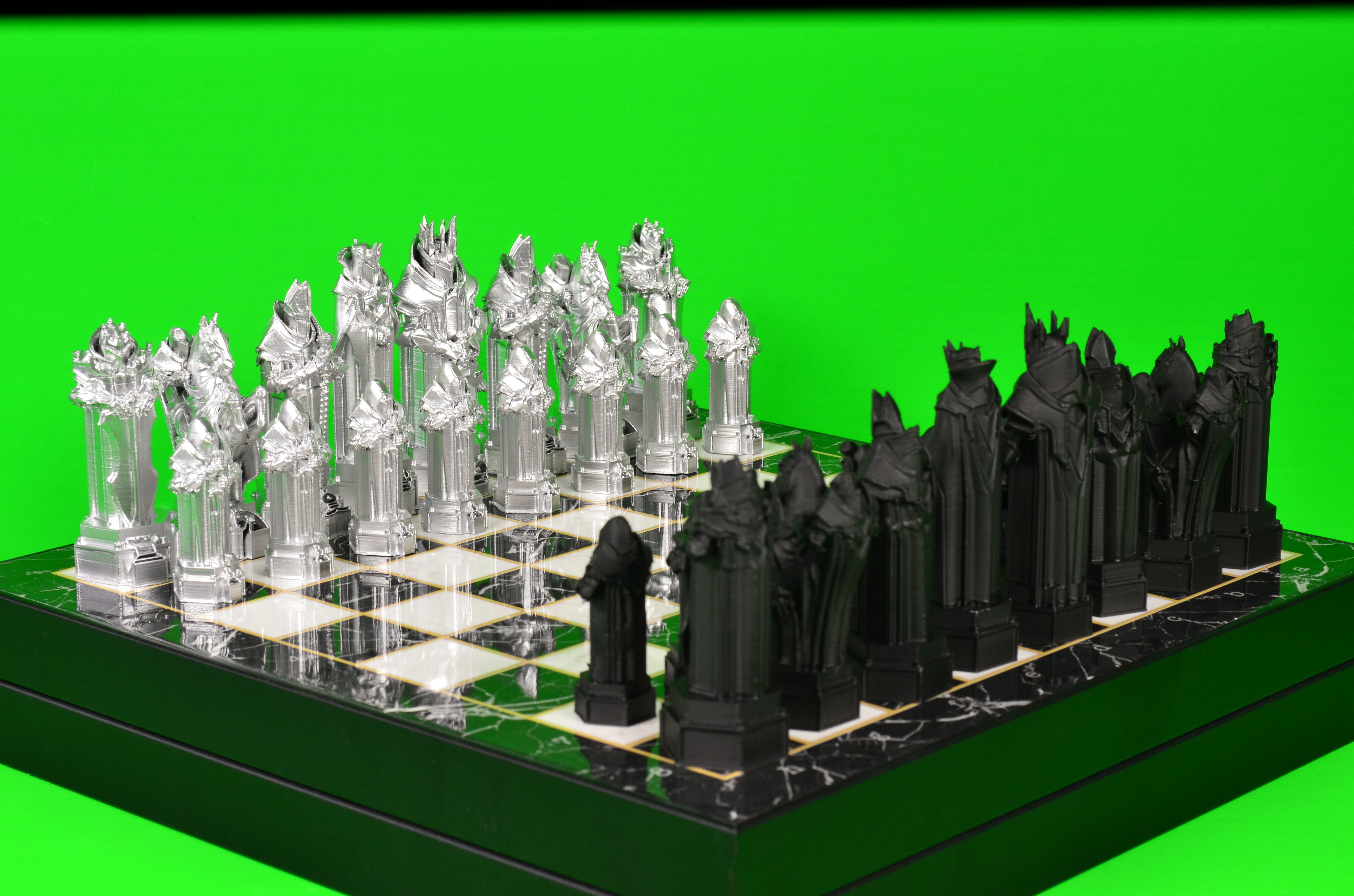 Warrior Knights Chess Set - Special Design  3D print model_18