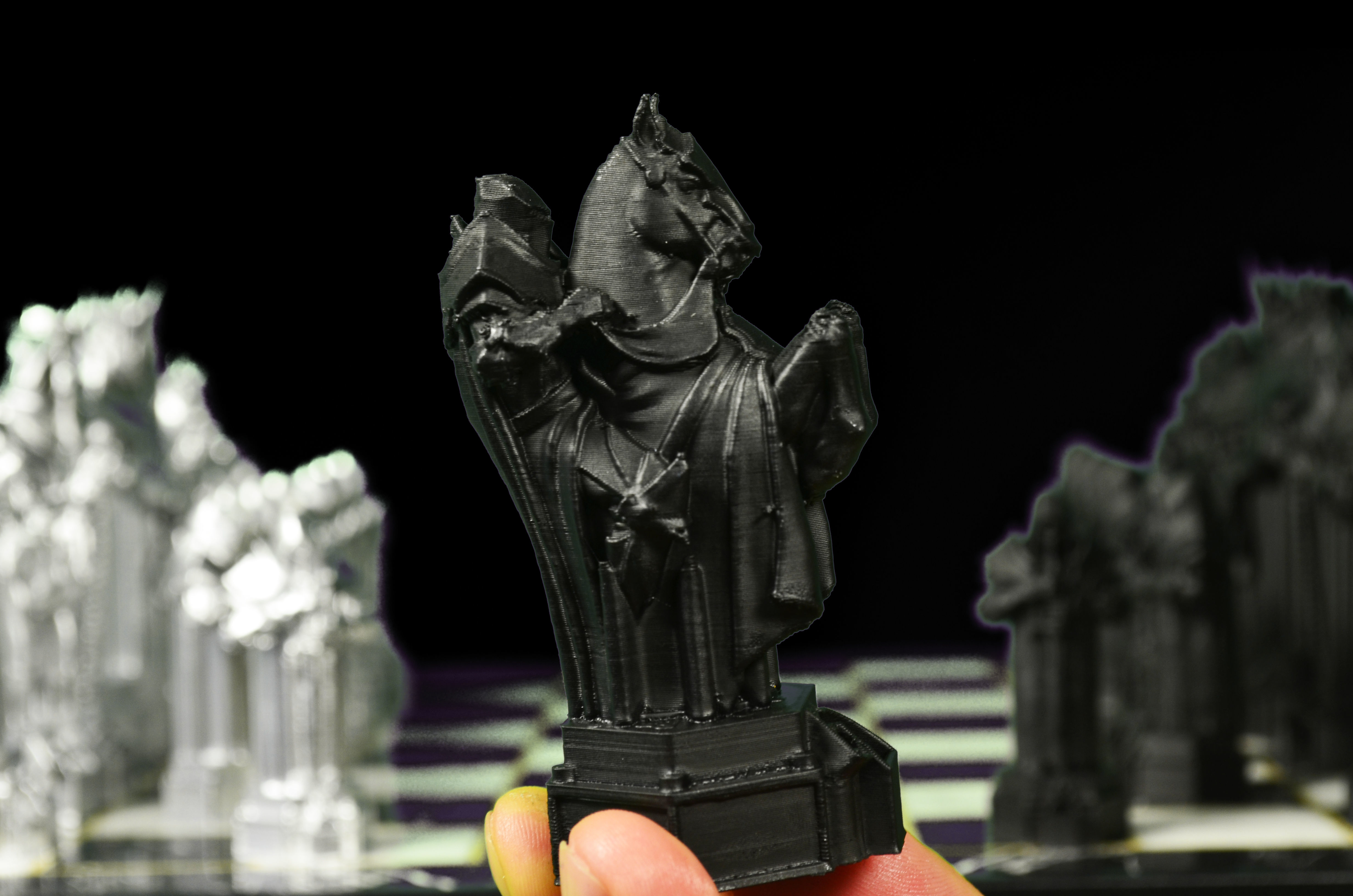 Warrior Knights Chess Set - Special Design  3D print model_7