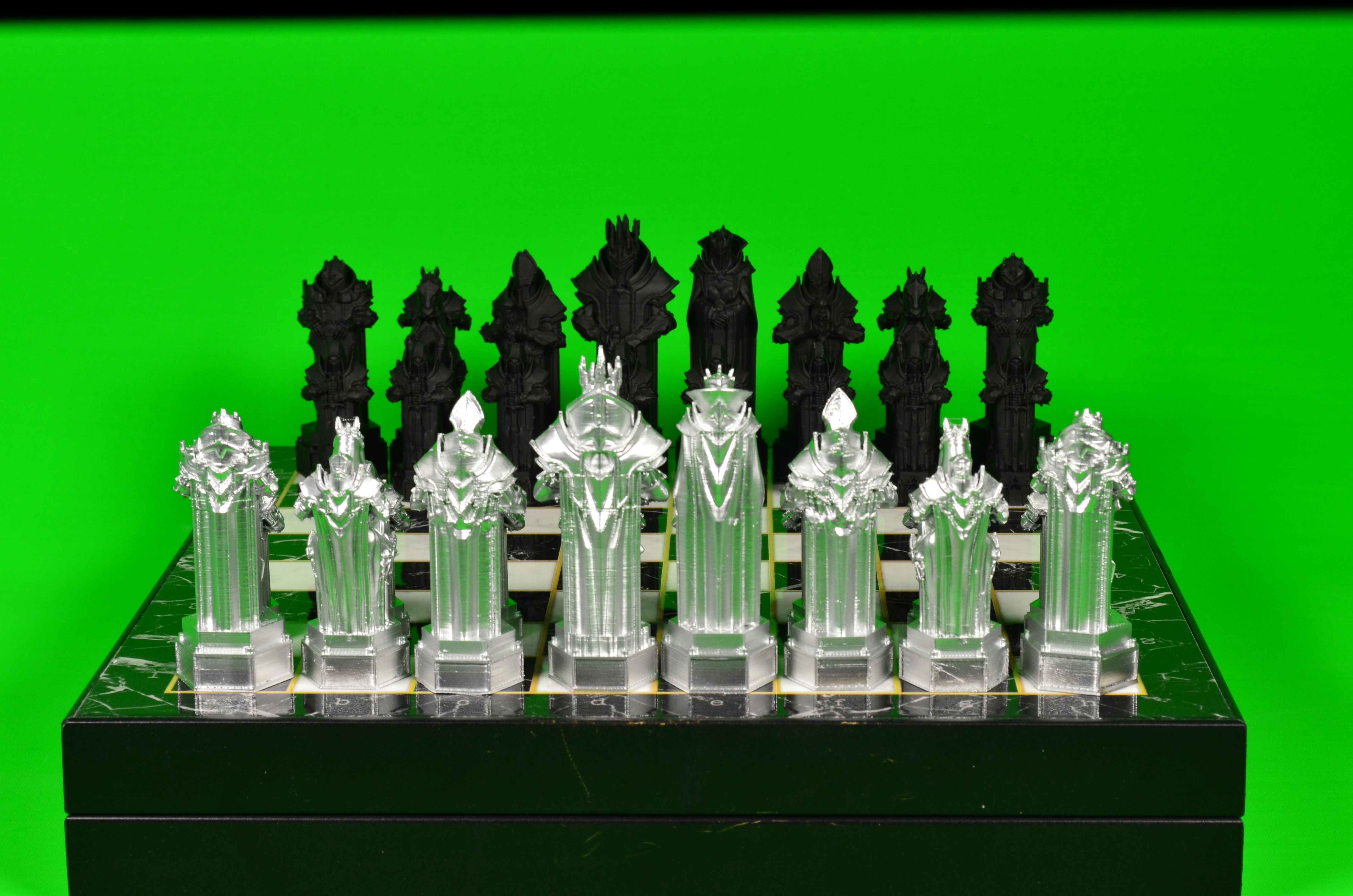 Warrior Knights Chess Set - Special Design  3D print model_16