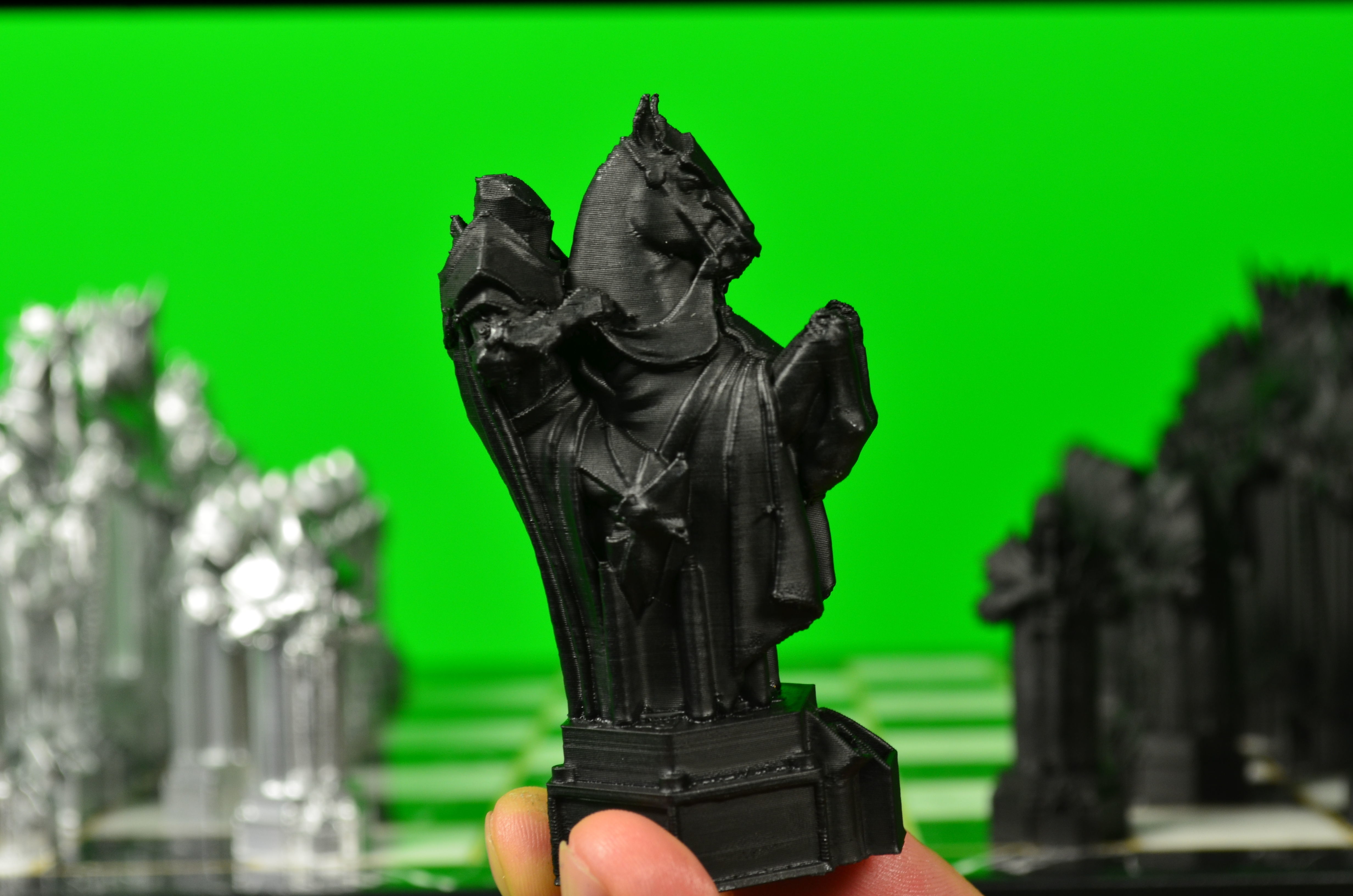 Warrior Knights Chess Set - Special Design  3D print model_13