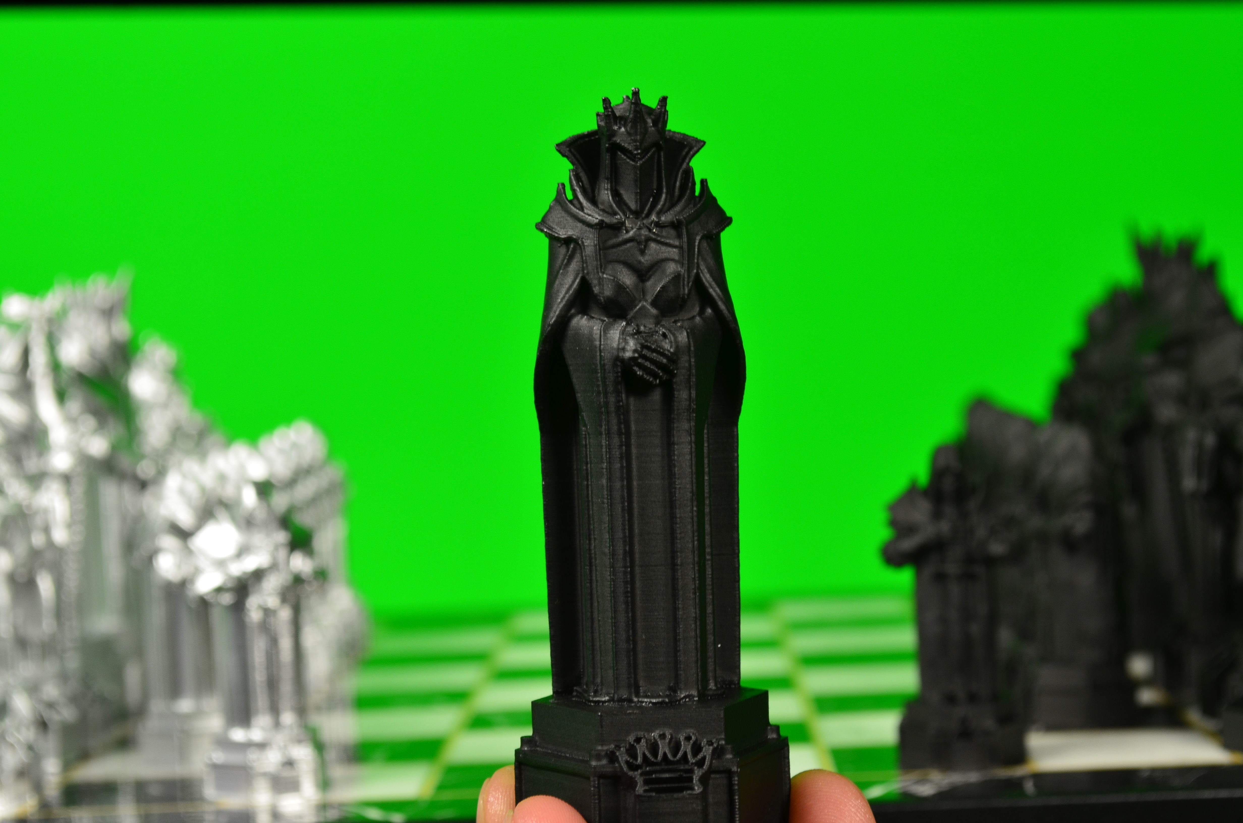 Warrior Knights Chess Set - Special Design  3D print model_15