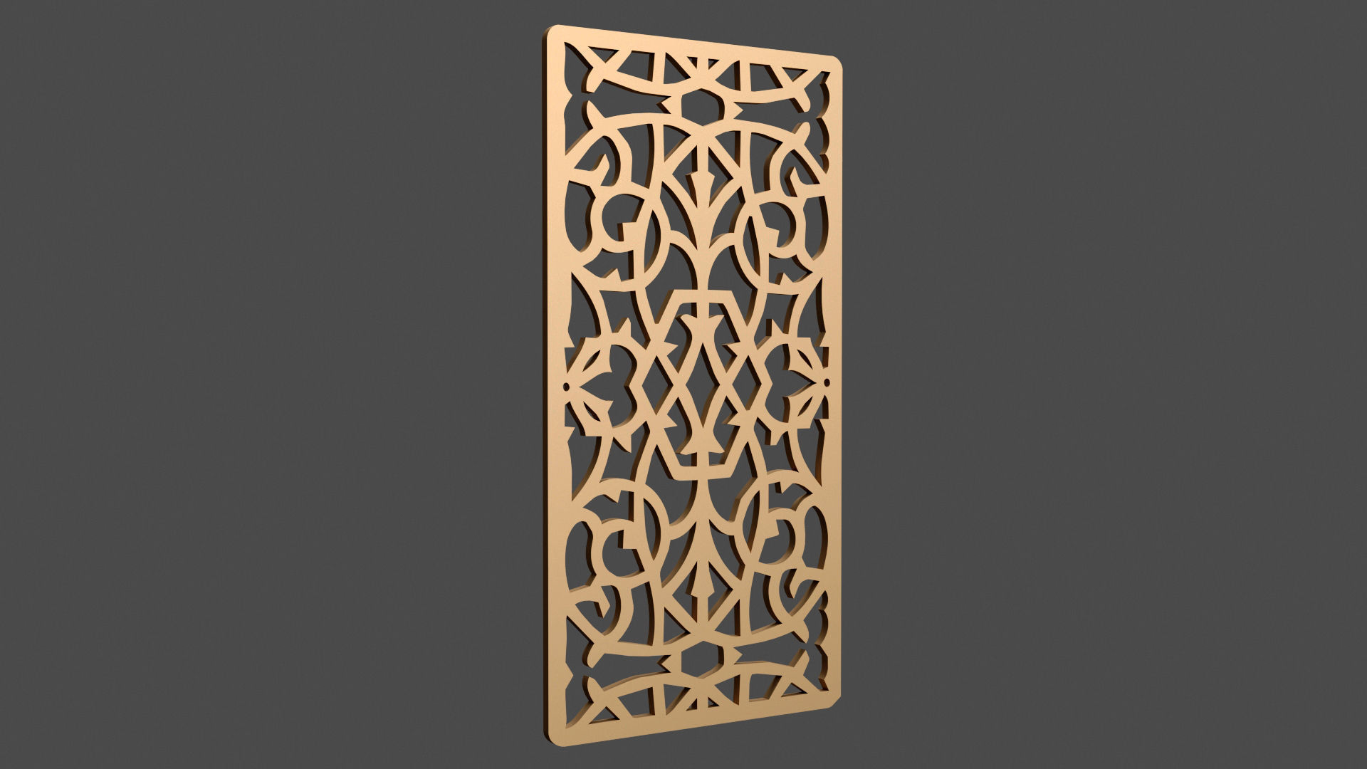 Decorative Panel 3 3D model_2