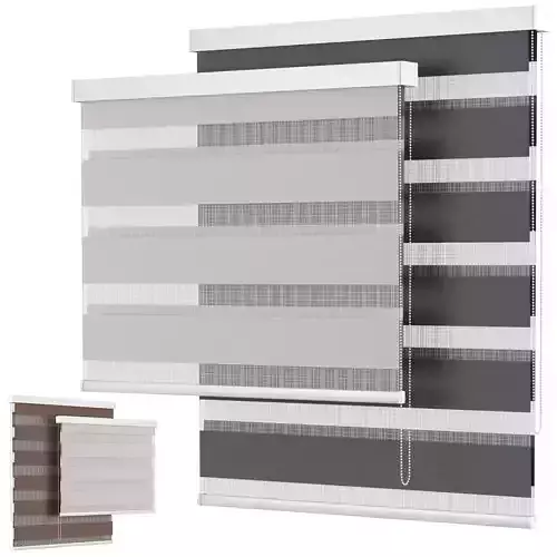 Roller Blind 105 Day and Night Semi-Sheer Roller Shade Stockholm