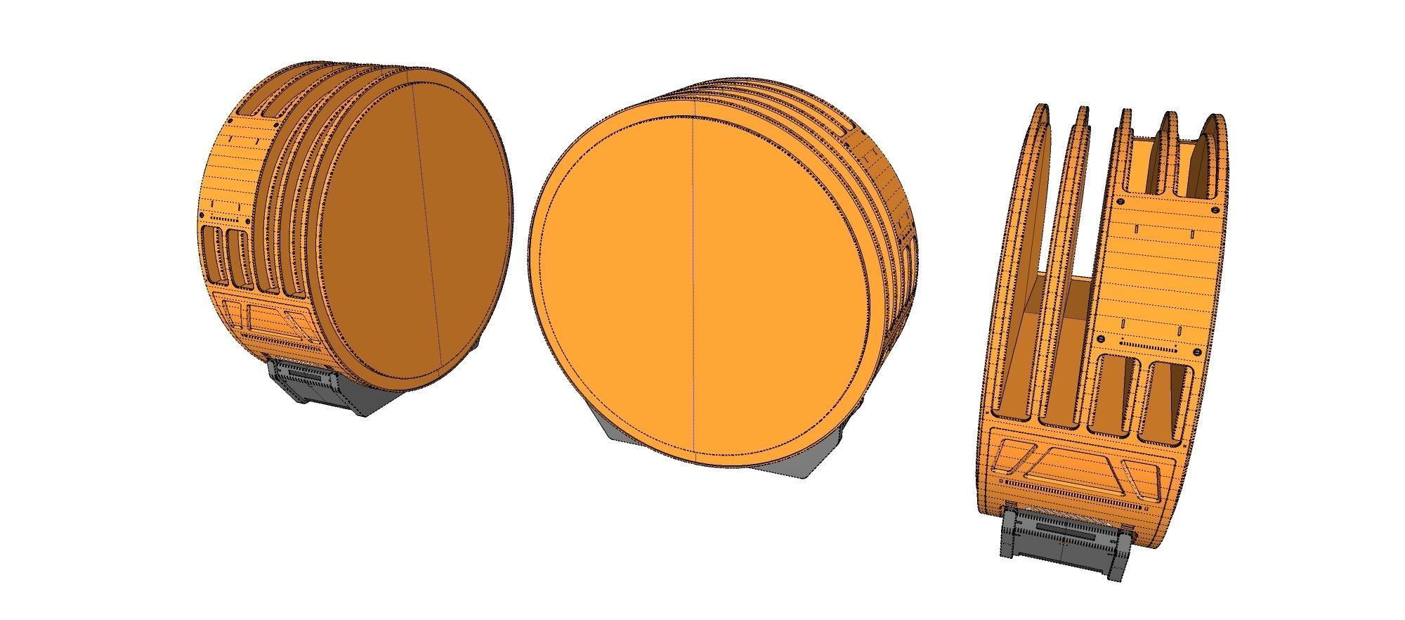 sci-fi Architecture kitbash 37 3D model_27