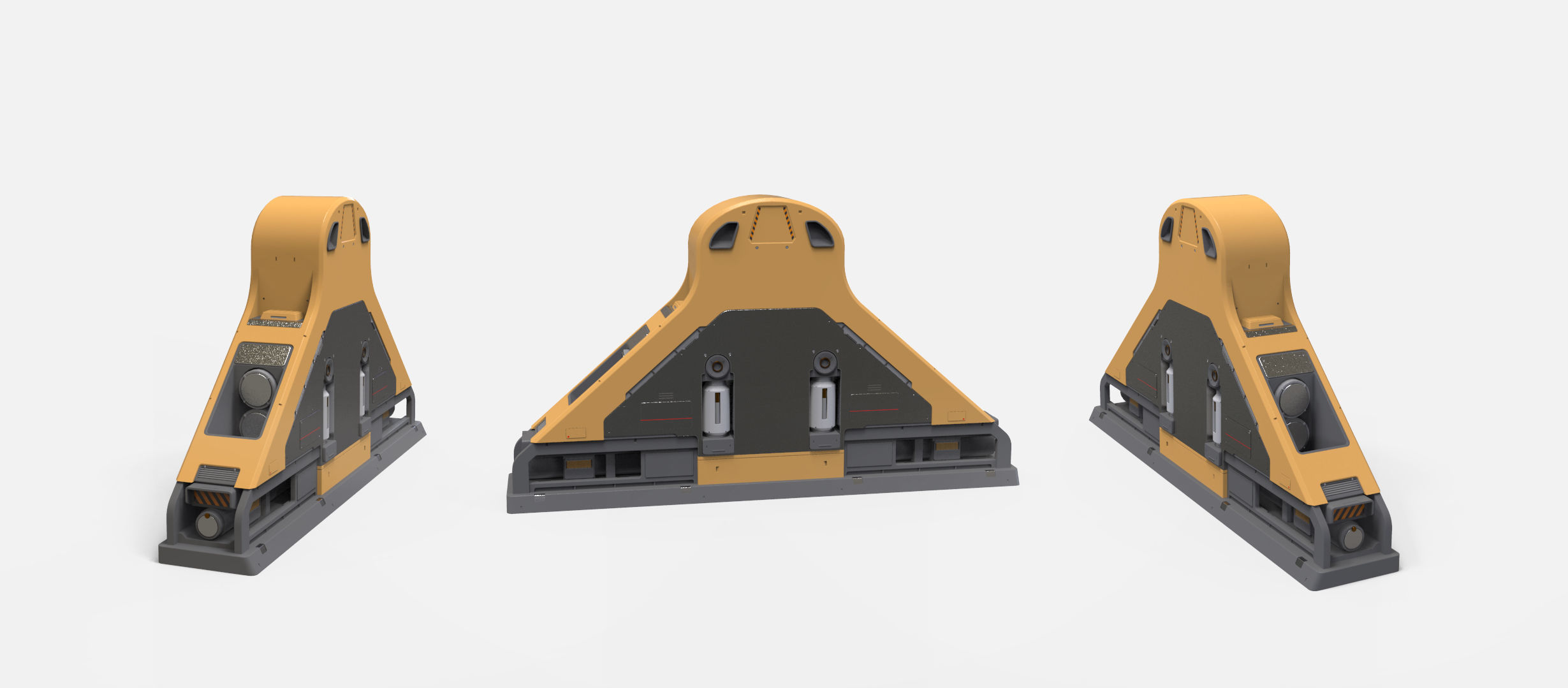 sci-fi Architecture kitbash 37 3D model_12