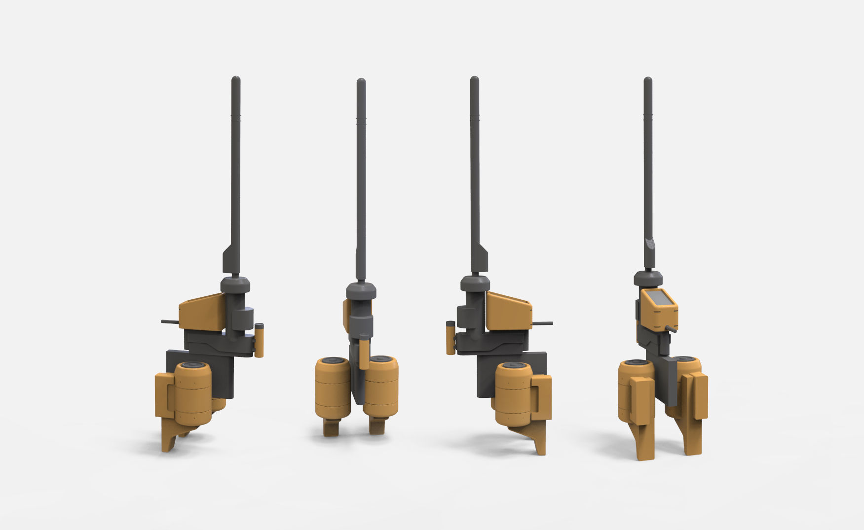 sci-fi Architecture kitbash 37 3D model_5