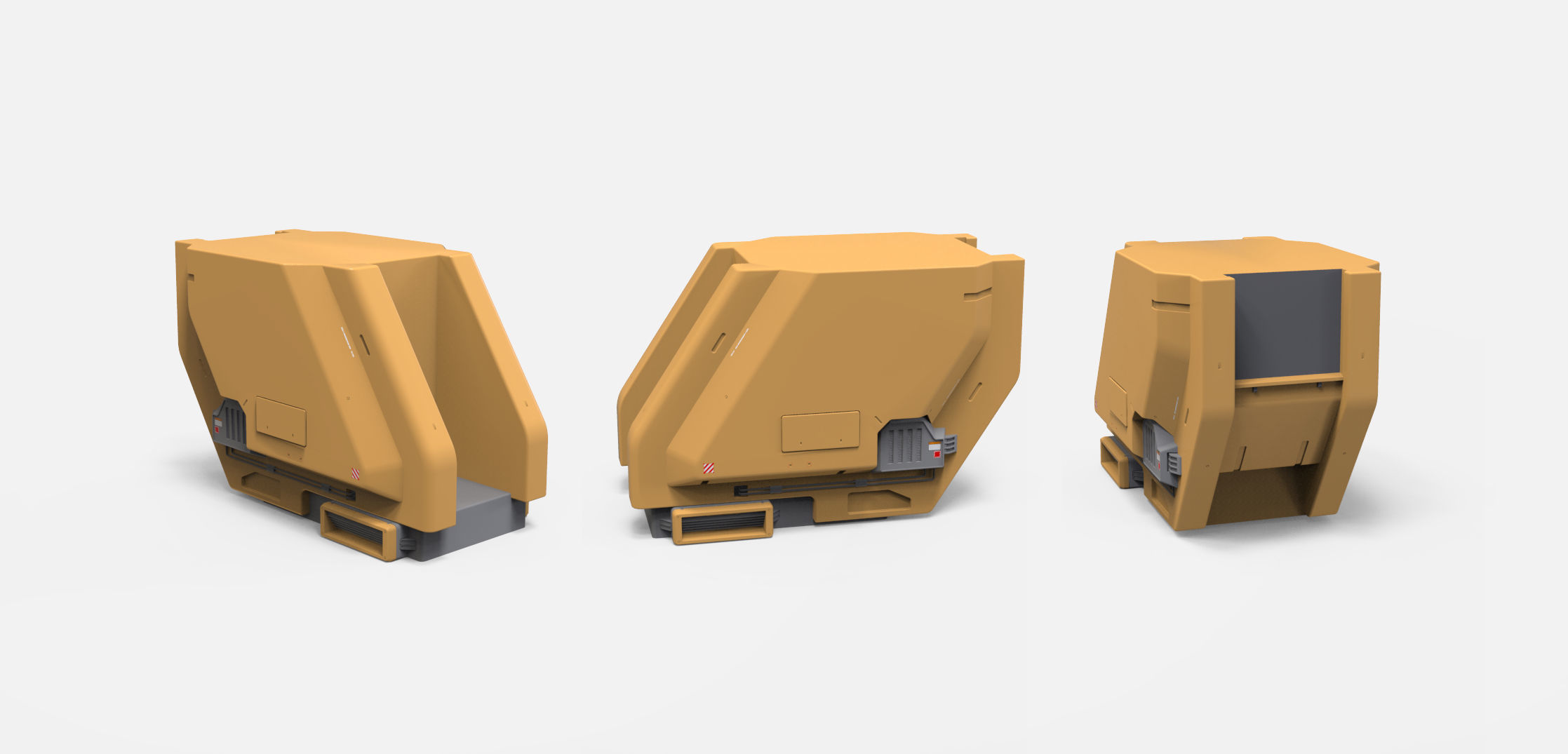 sci-fi Architecture kitbash 37 3D model_13