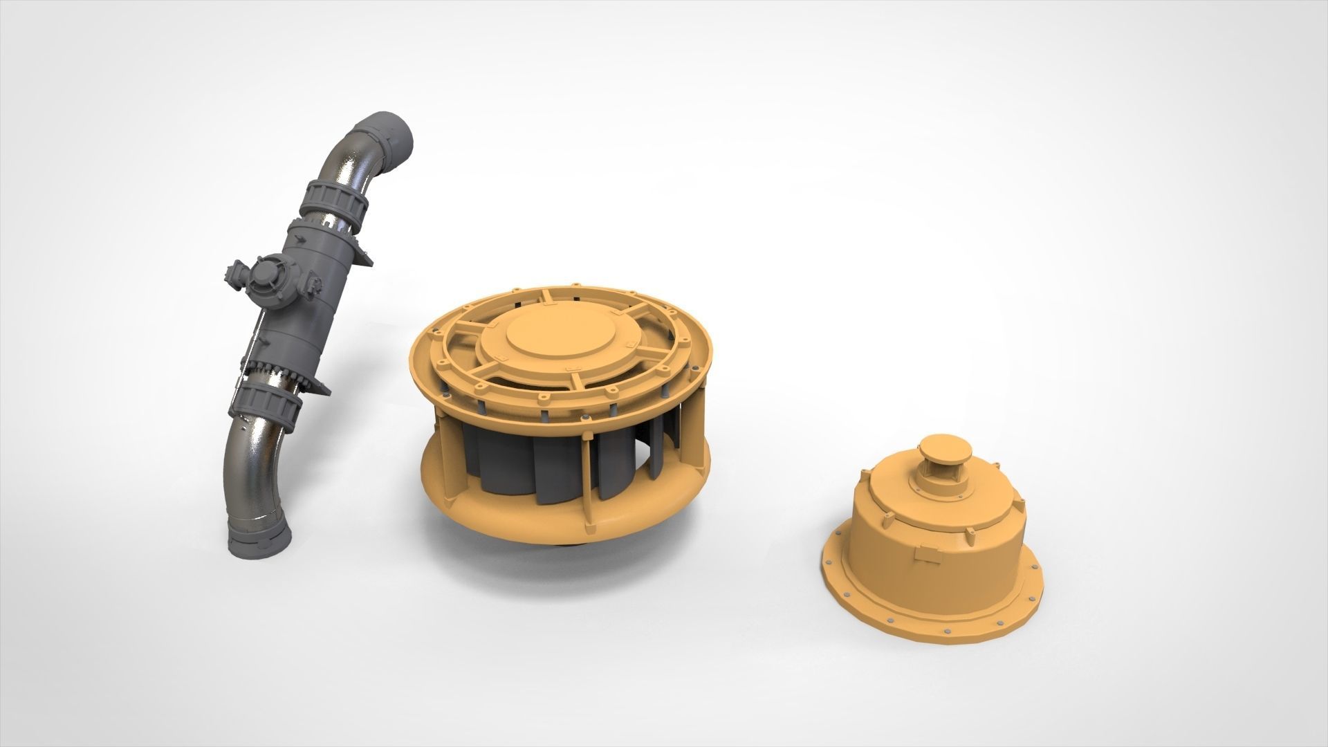 sci-fi Architecture kitbash 37 3D model_15