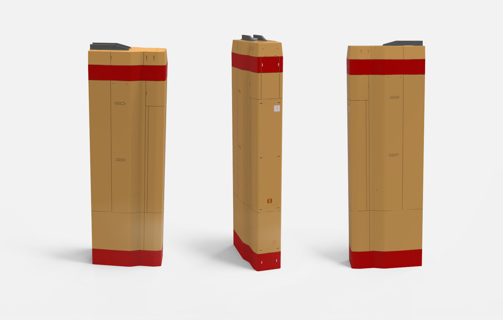 sci-fi Architecture kitbash 37 3D model_4