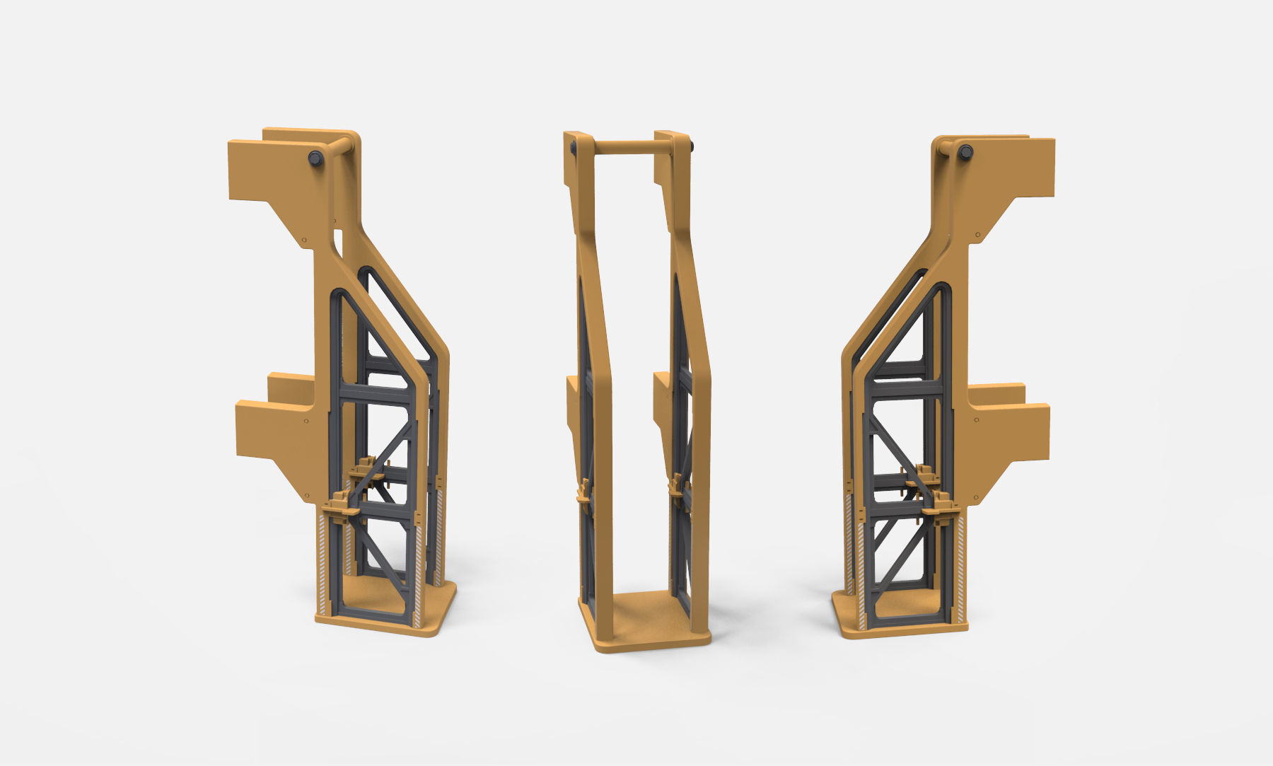 sci-fi Architecture kitbash 37 3D model_7