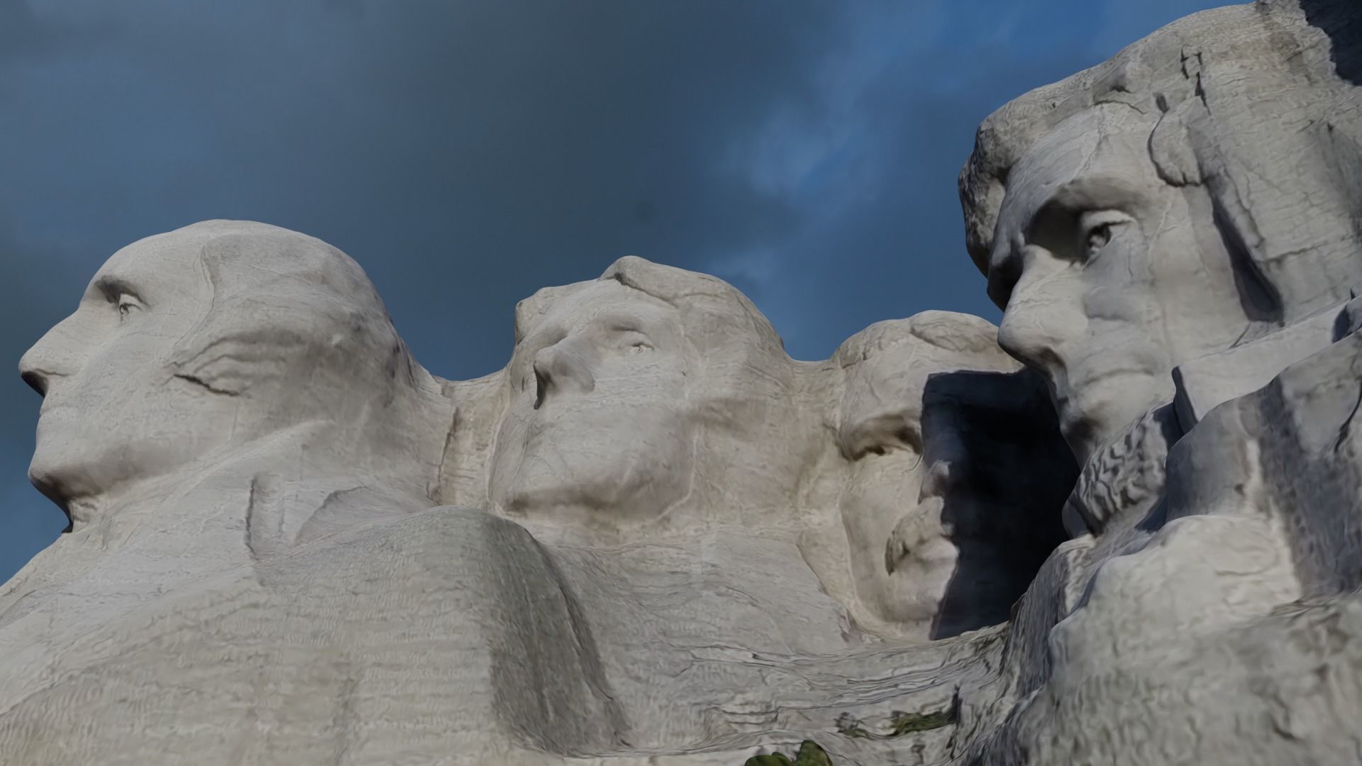 Mount Rushmore Landscape and 3D Printable 3D model_3